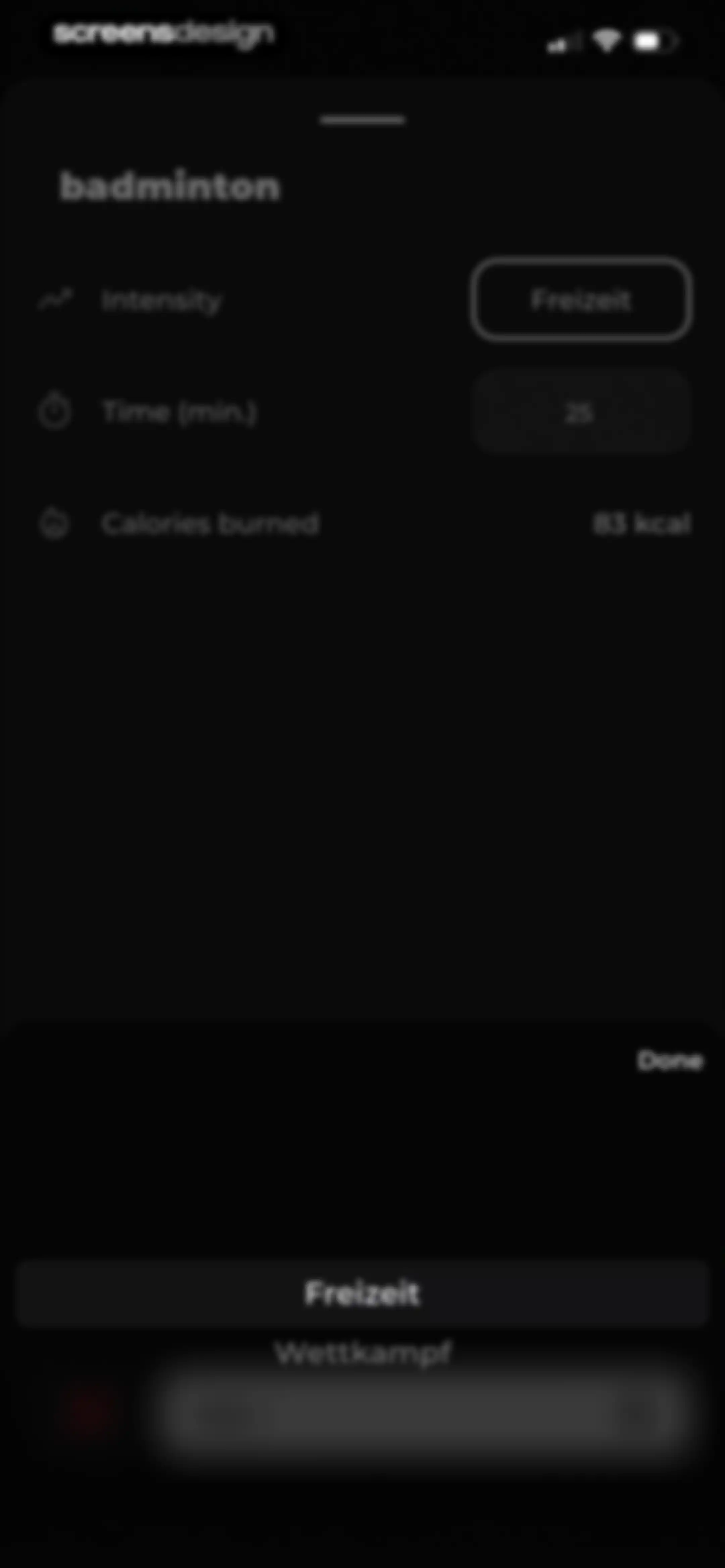 MCI - Personal Training AI screen 147