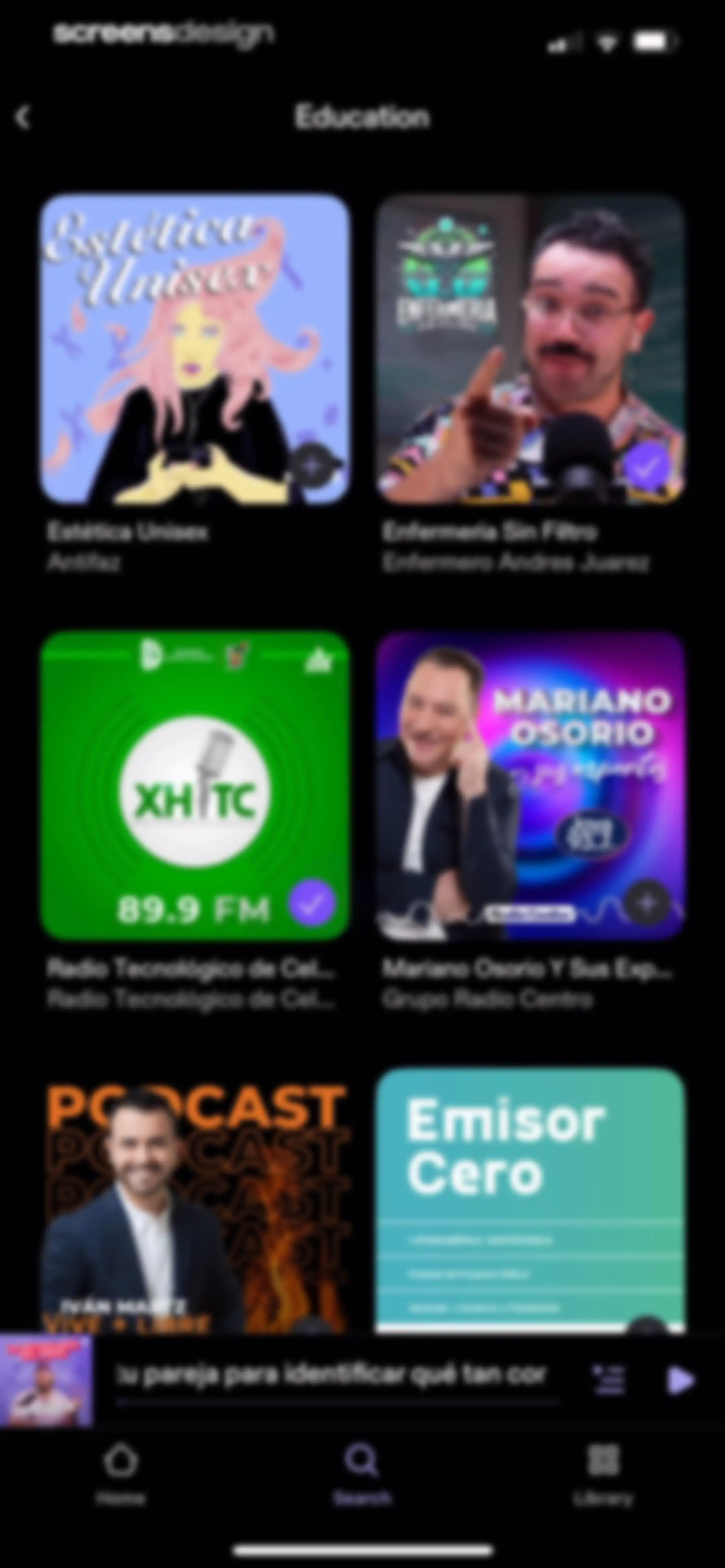 Podimo: Podcasts & audiobooks screen 79