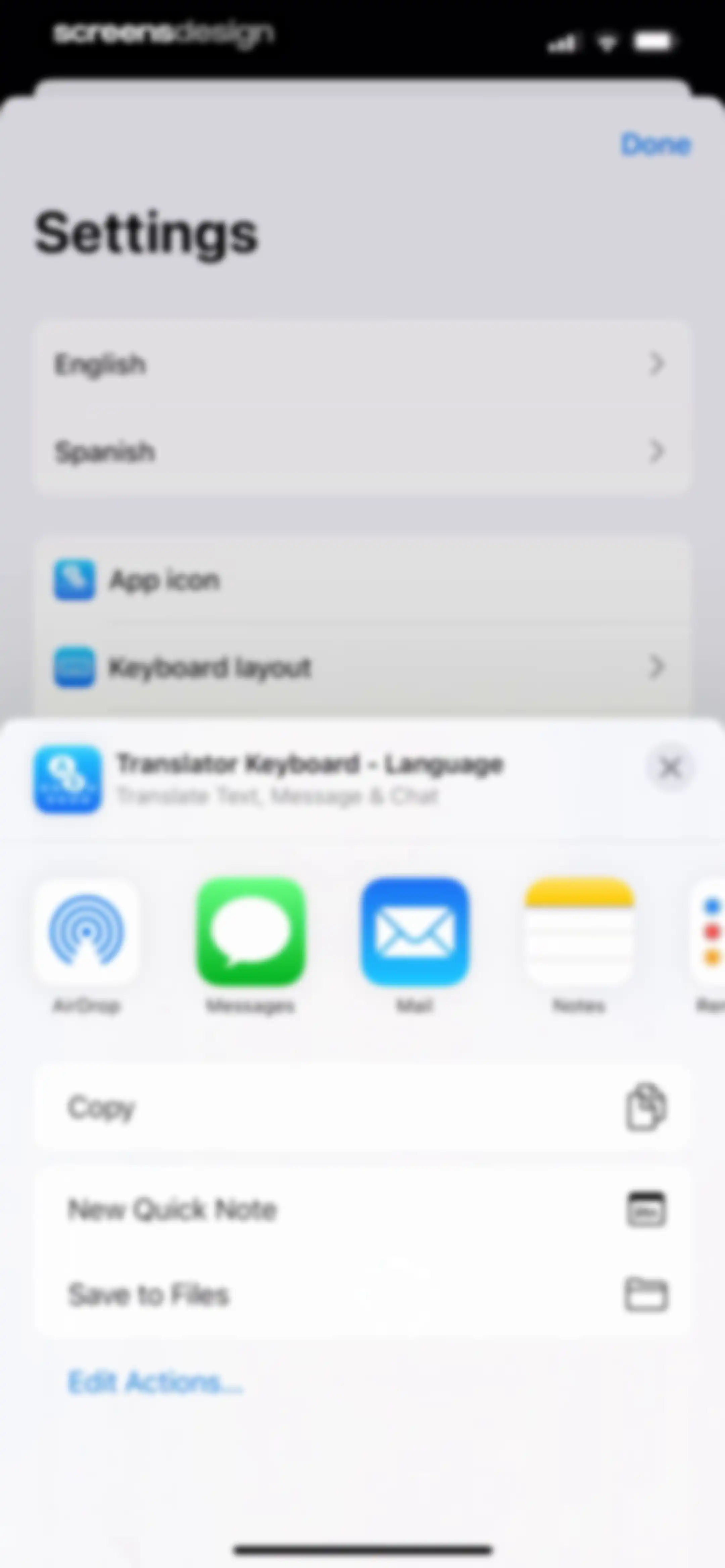 Translator Keyboard - Language screen 40