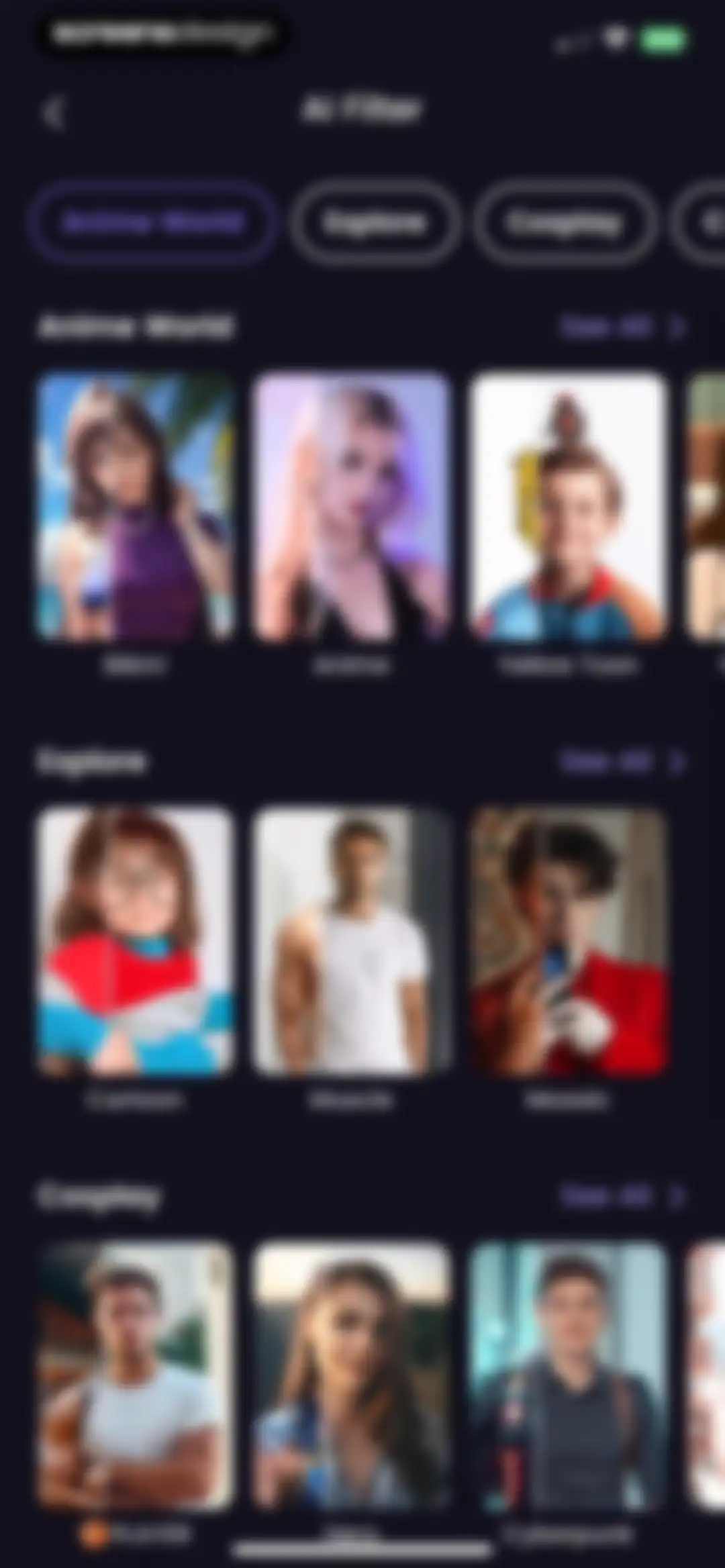 AI Photo Video Editor, Enhance screen 40