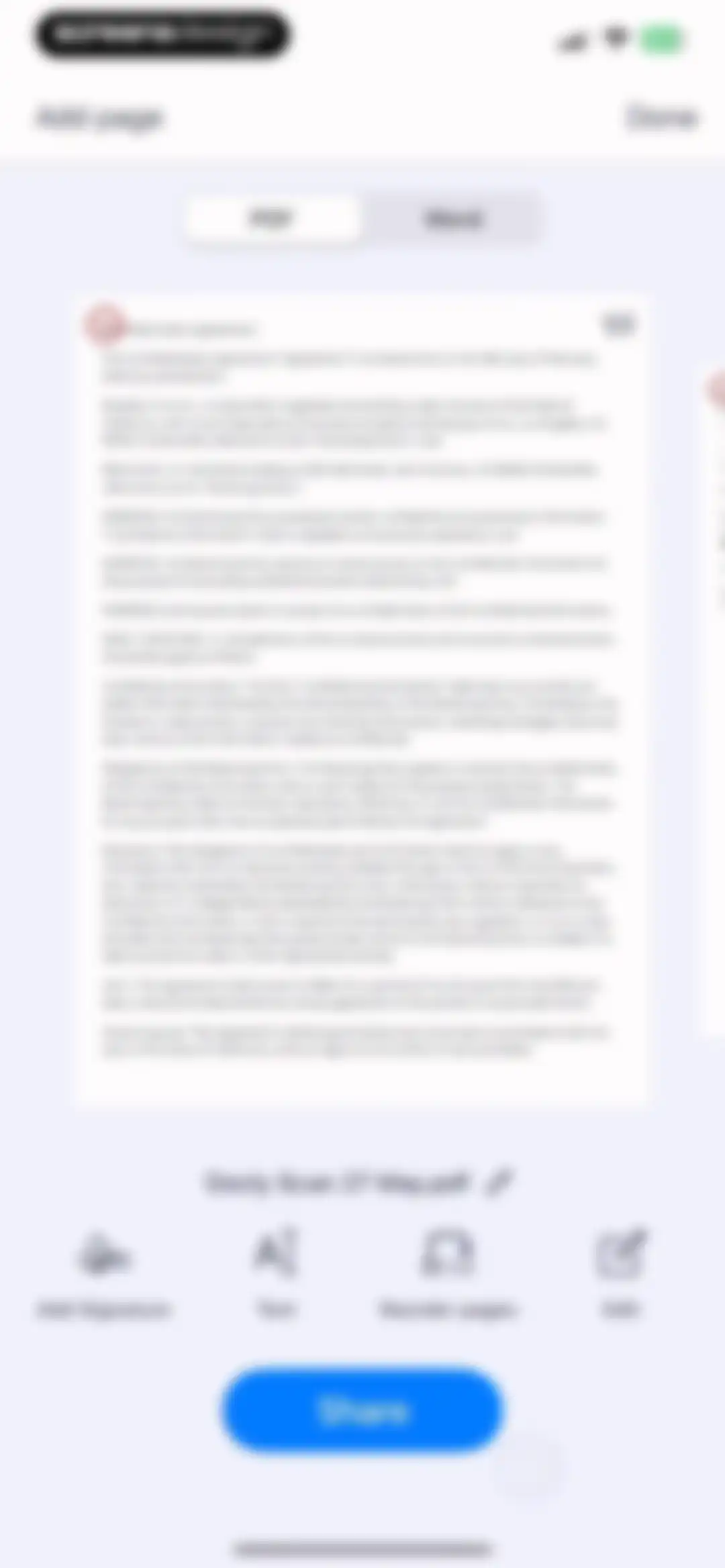 PDF Scanner AI: Scan Documents screen 14