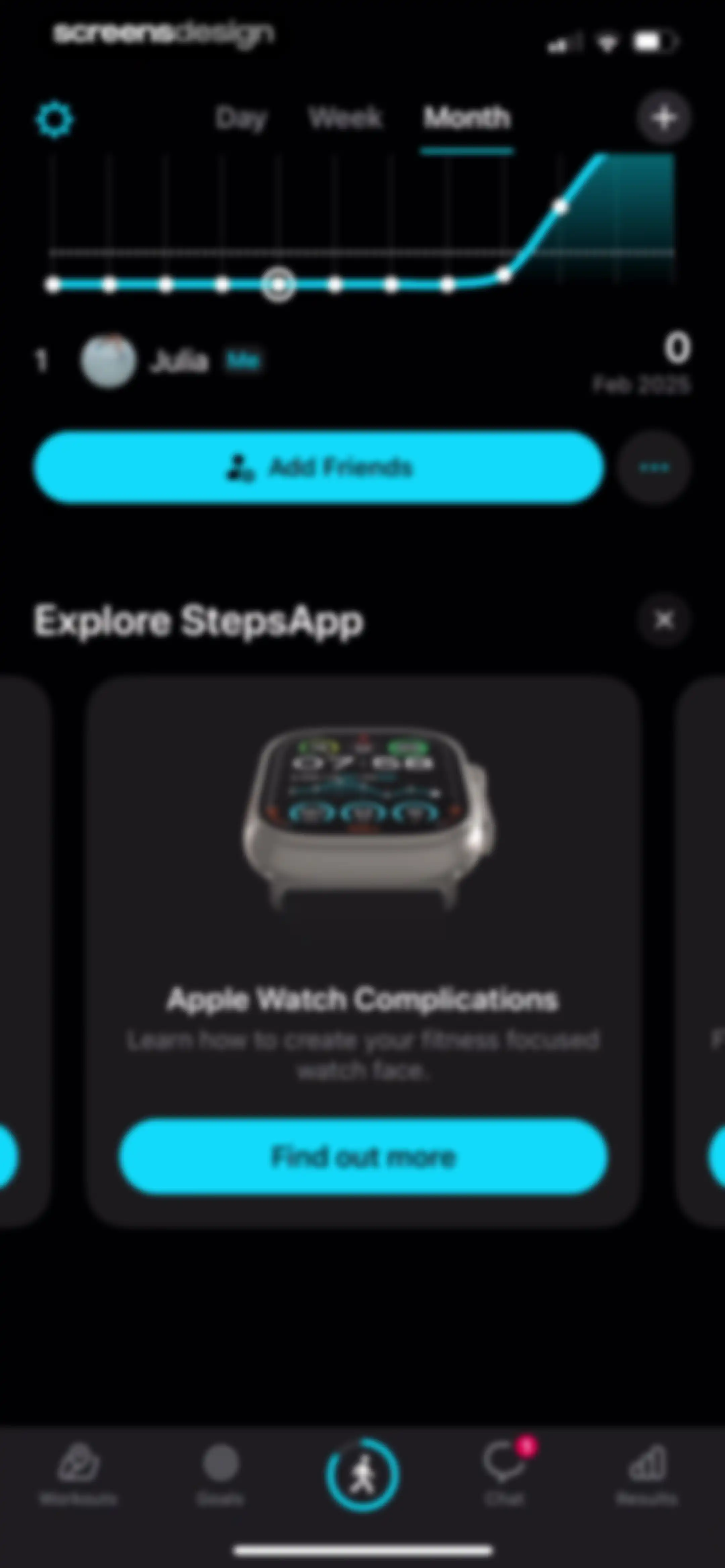 StepsApp Pedometer screen 80