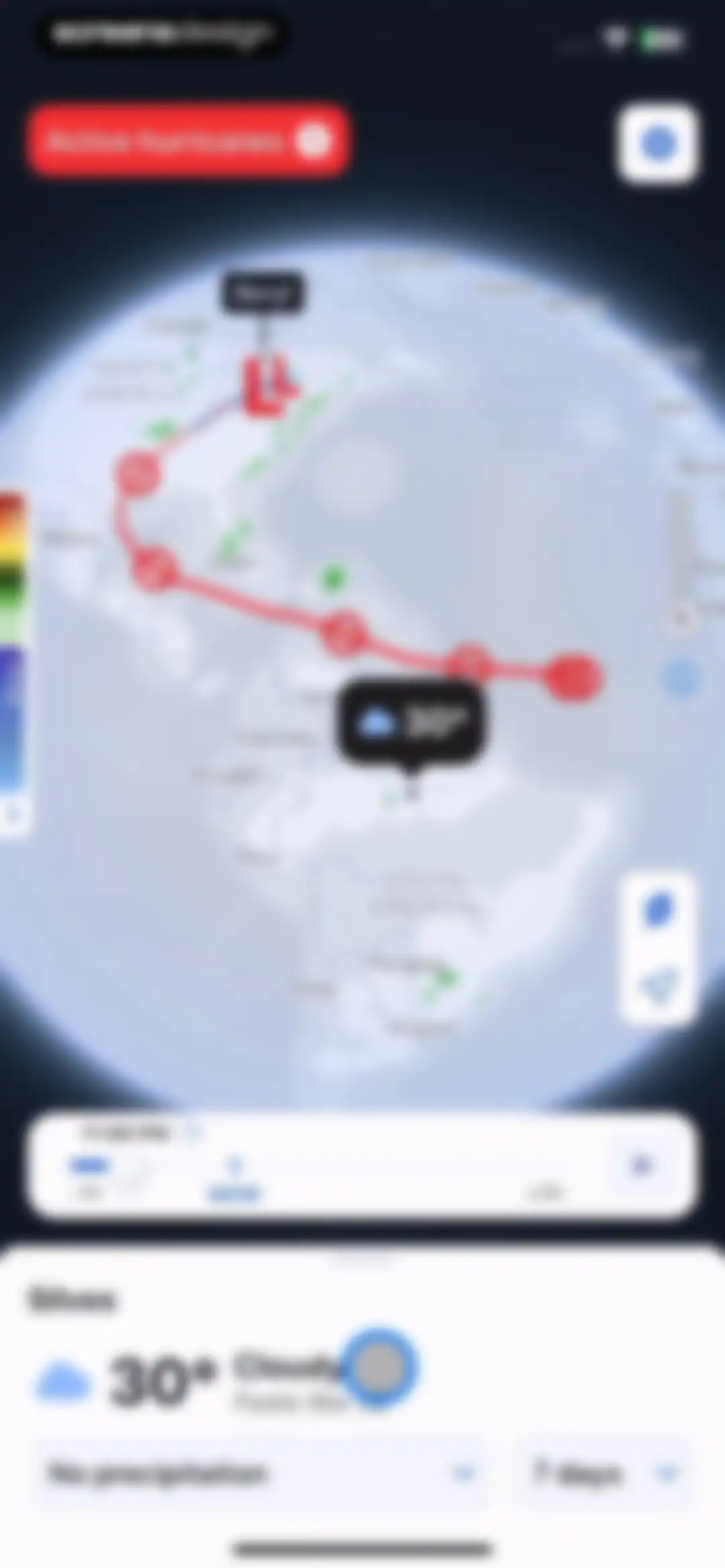 Rainbow AI: Weather Radar screen 24