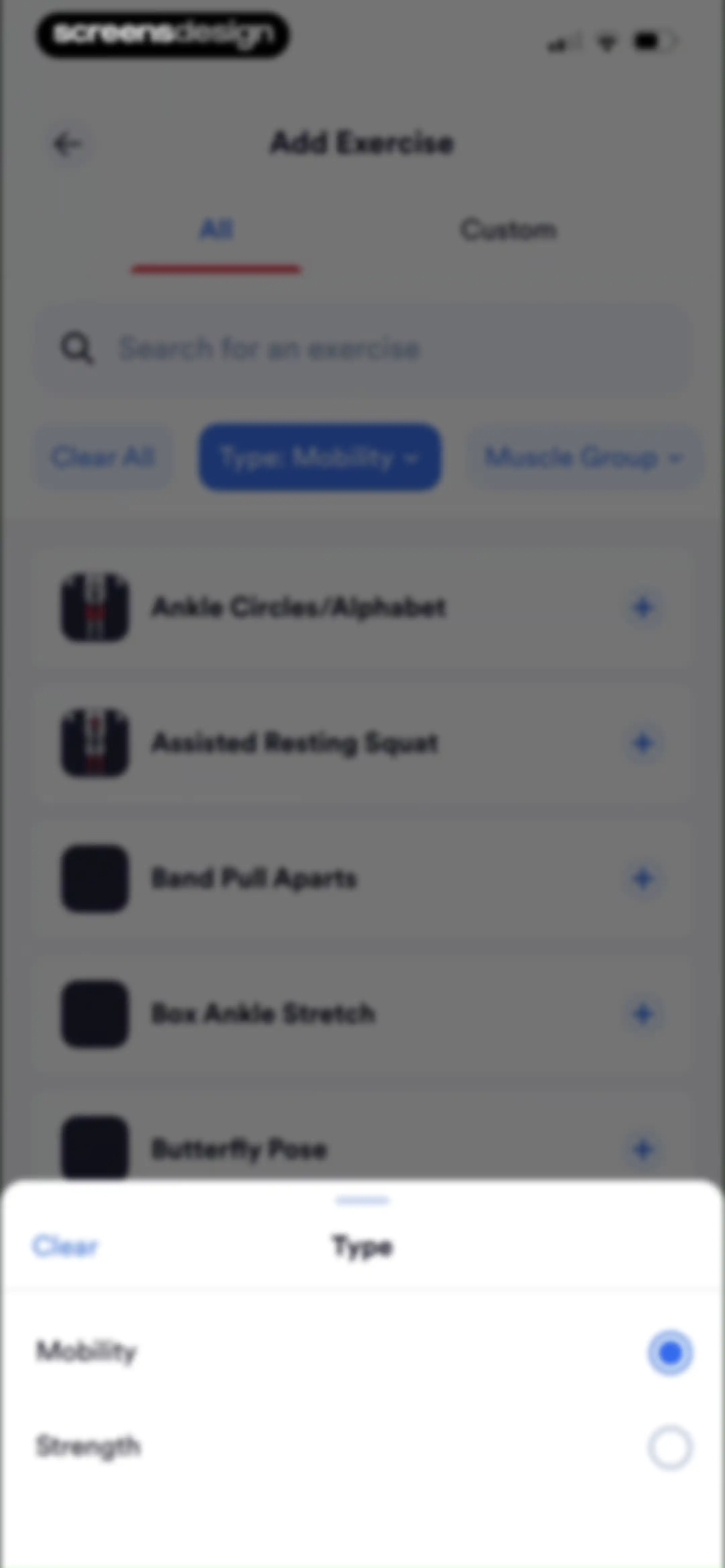 Caliber: Strength Training screen 64