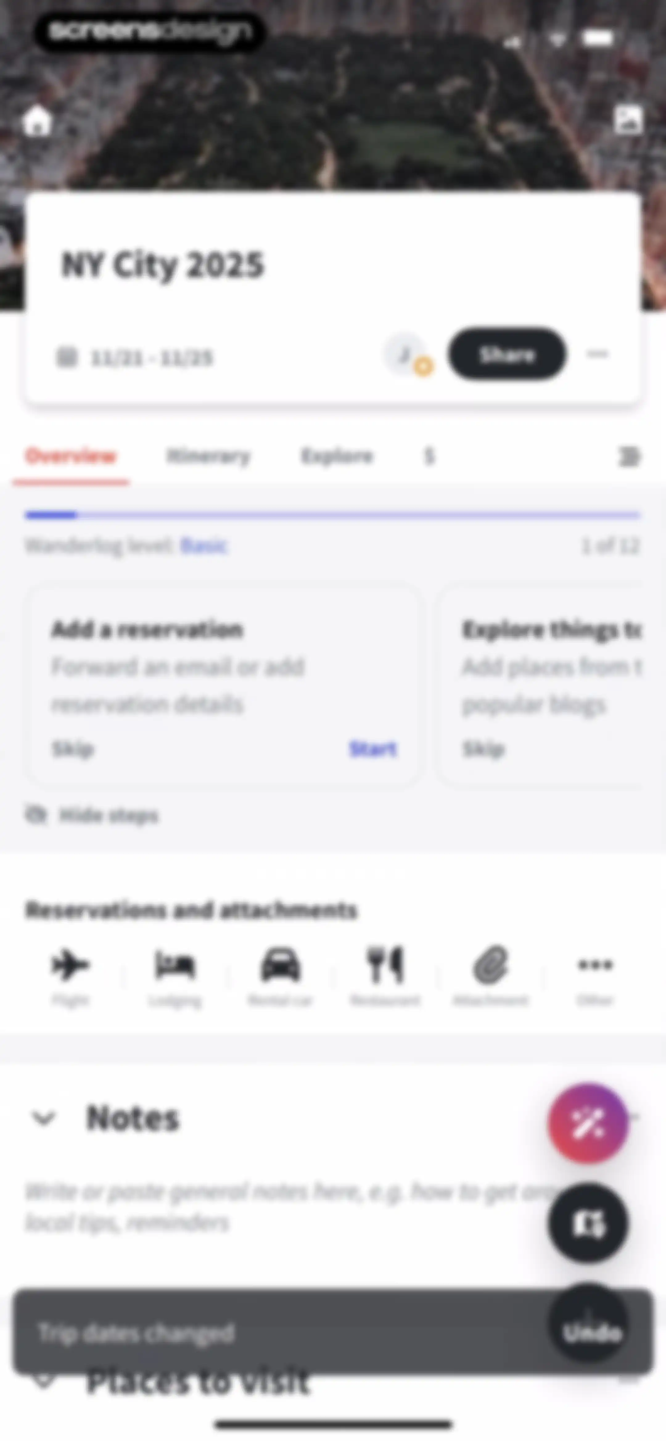 Wanderlog - Travel Planner screen 70
