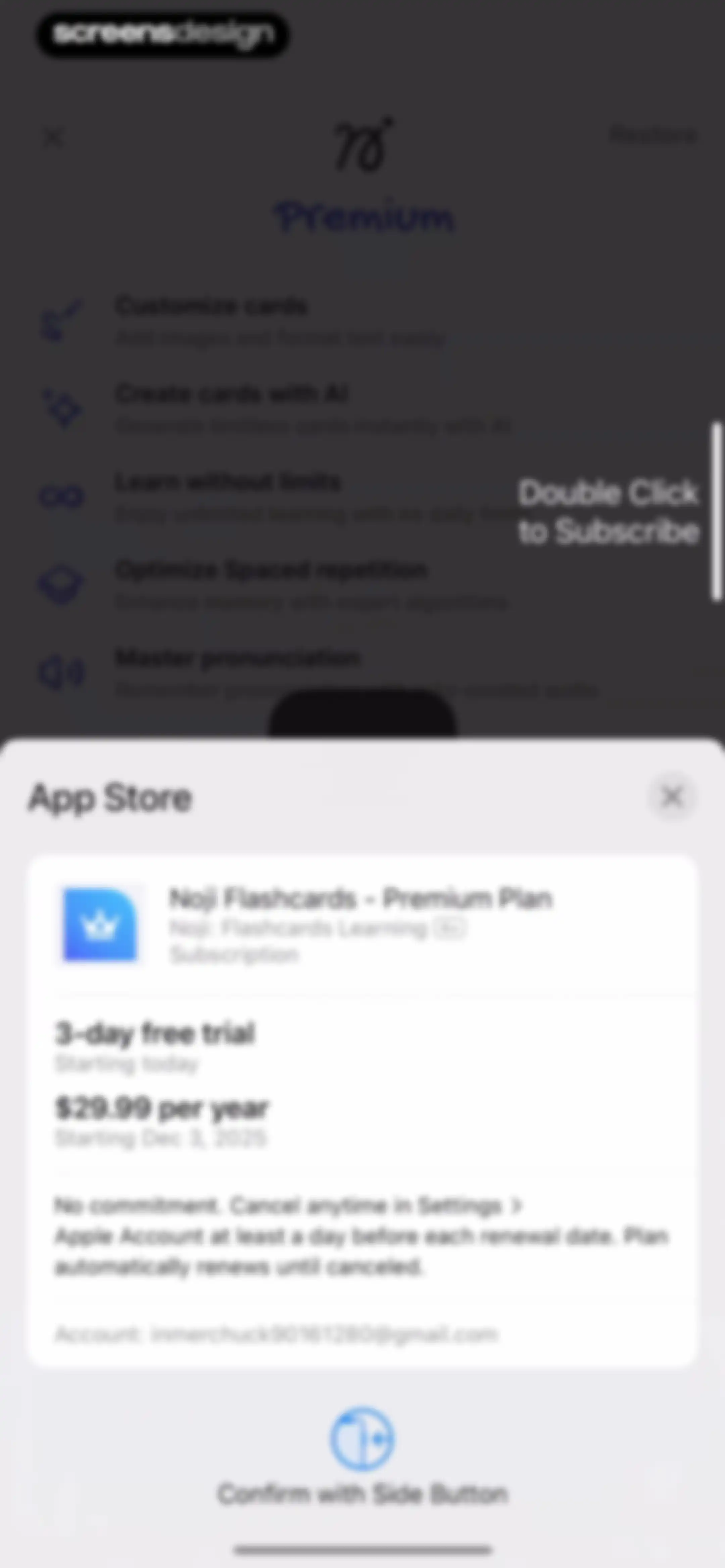 Noji - Flashcards study app screen 25