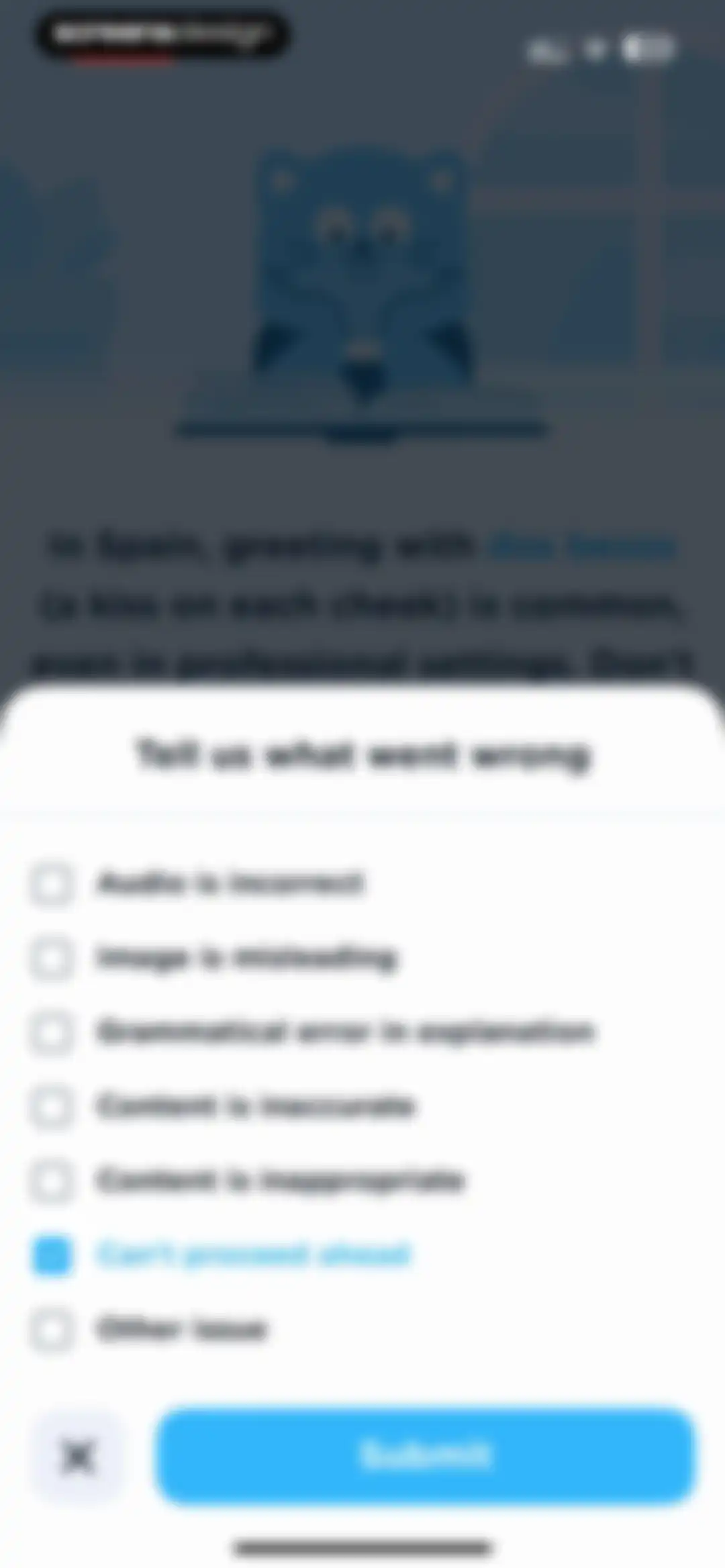 Airlearn - Language Learning screen 17