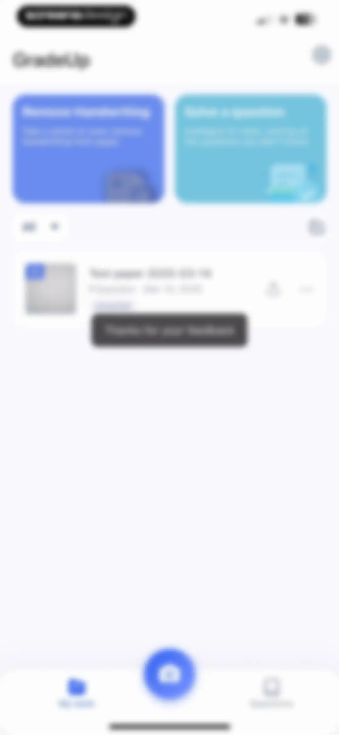GradeUp: Homework Scanner screen 41