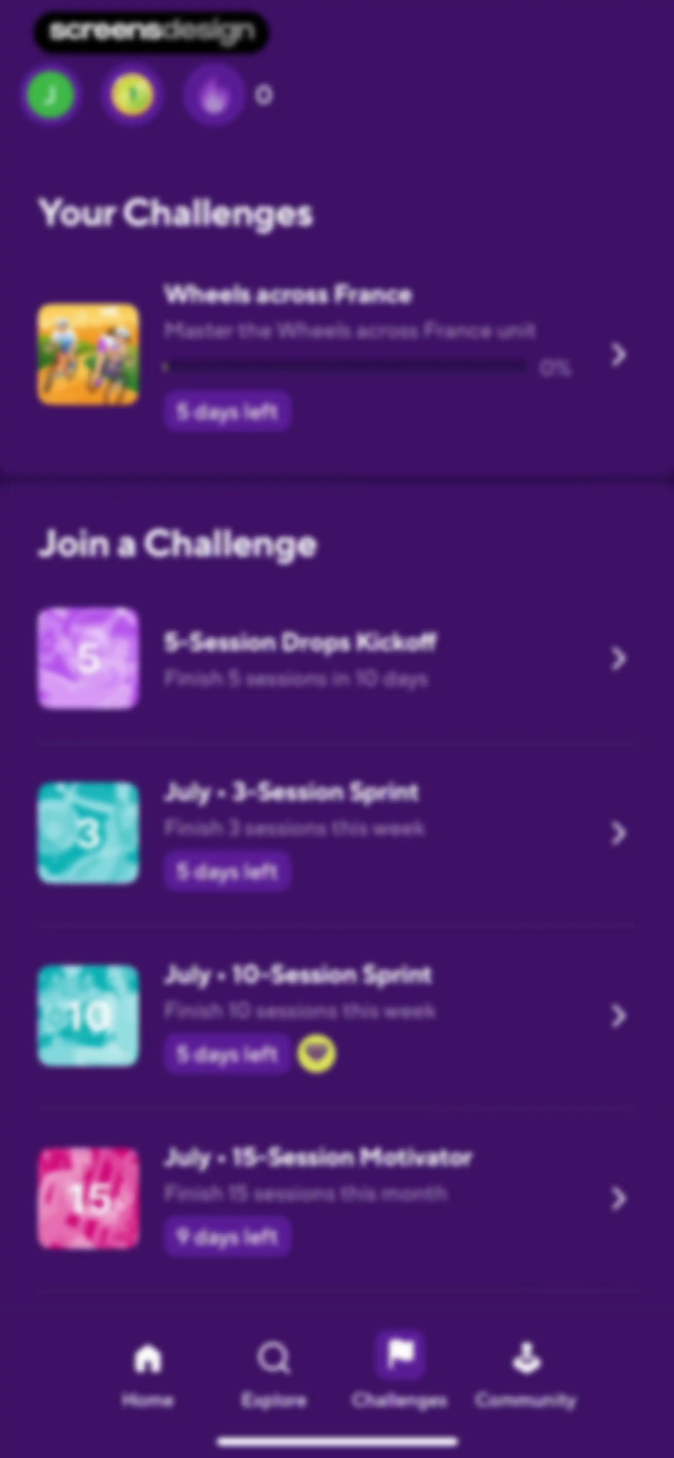 Drops: Language Learning Games screen 95