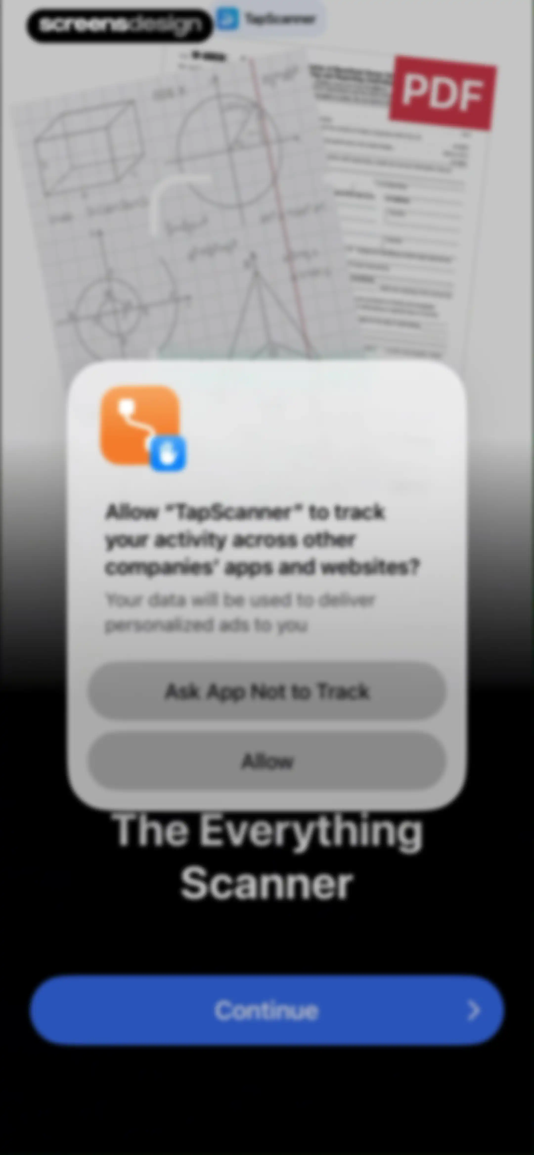 PDF Scanner App: TapScanner screen 3