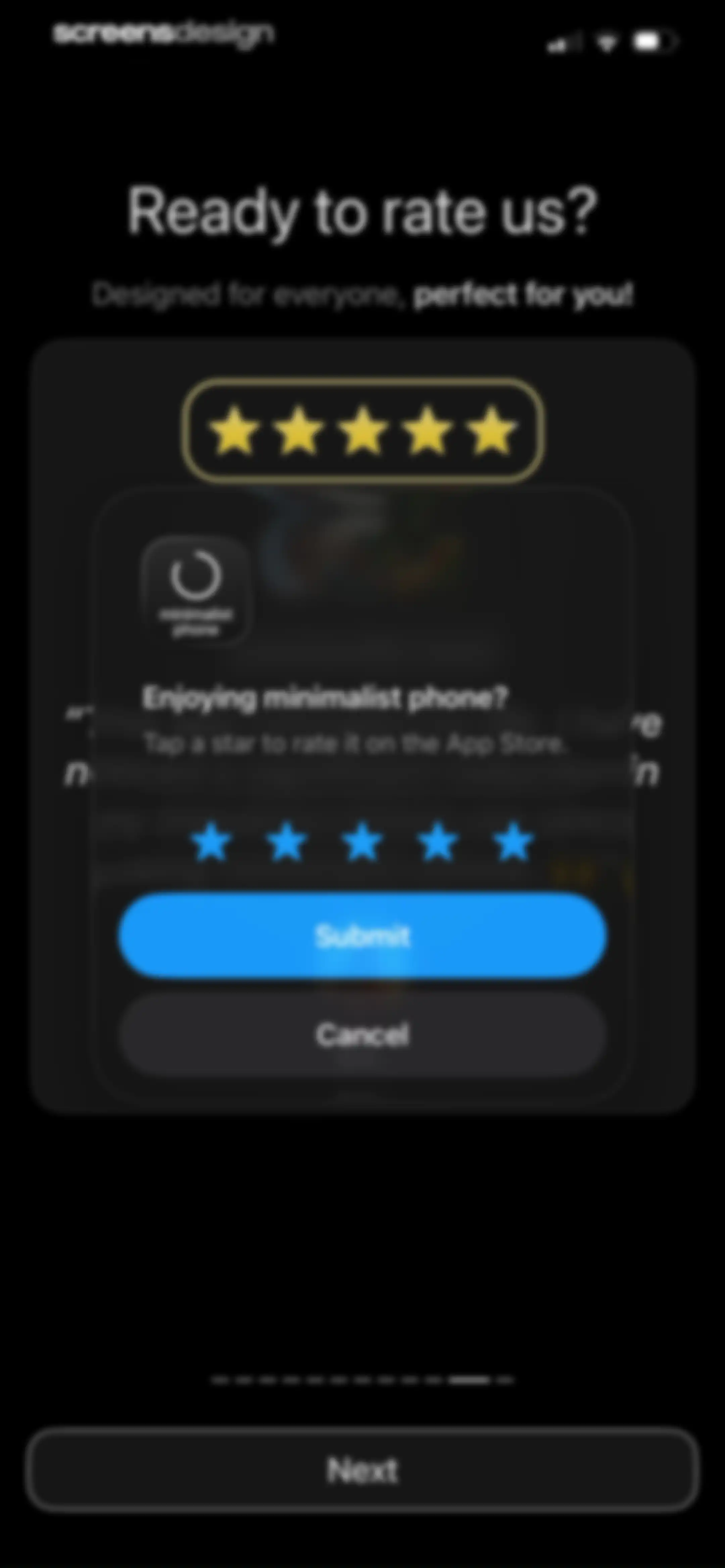 minimalist phone ® Block Apps screen 18