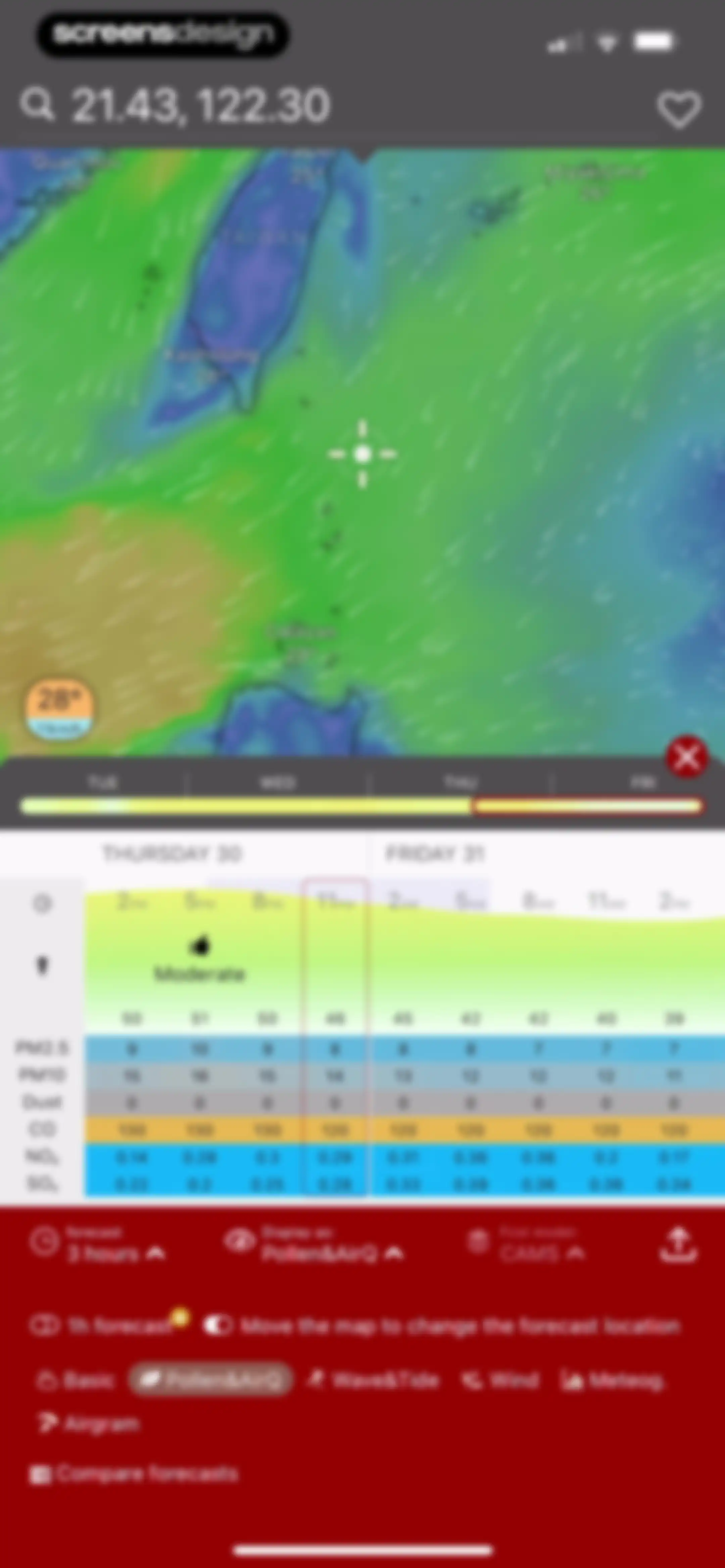 Windy.com screen 17