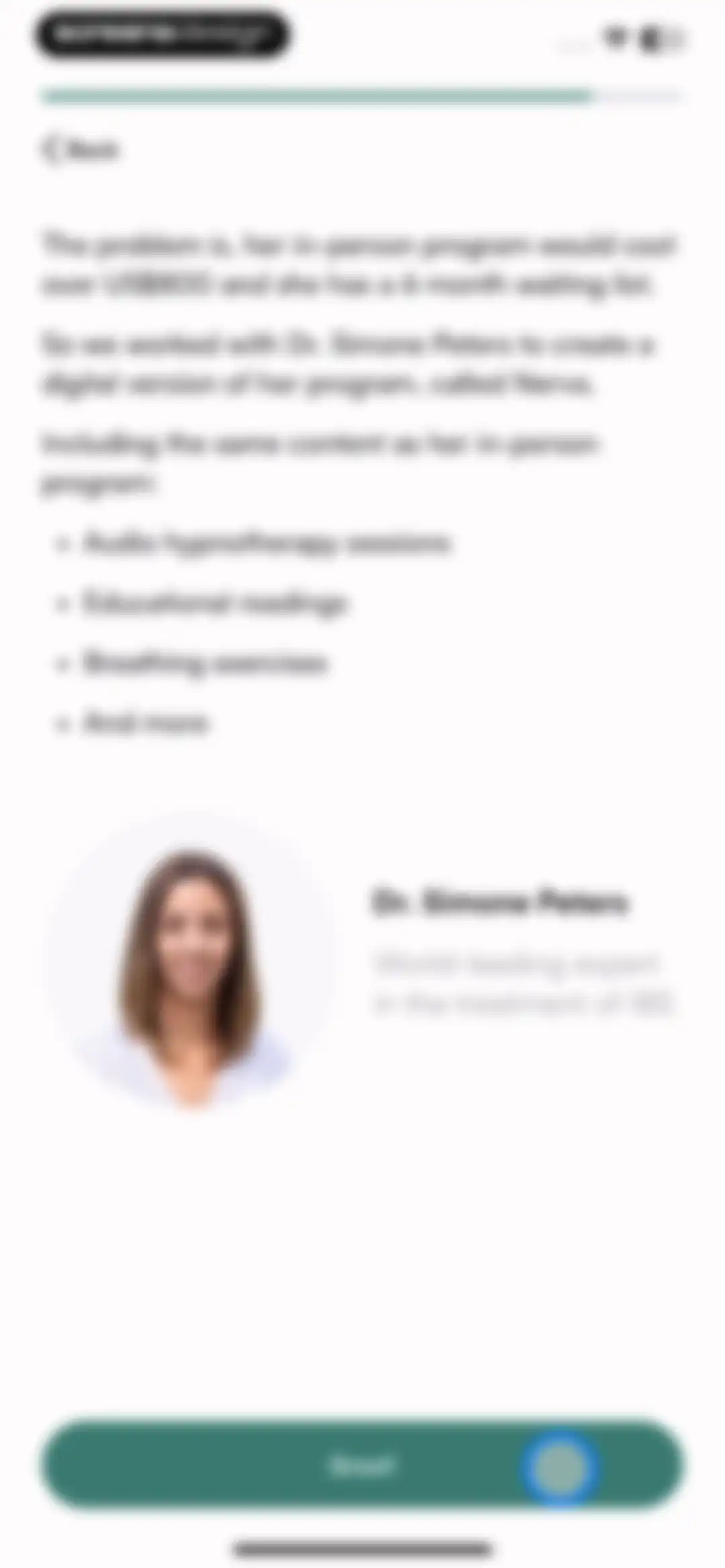 Nerva: Gut-Brain Program screen 23