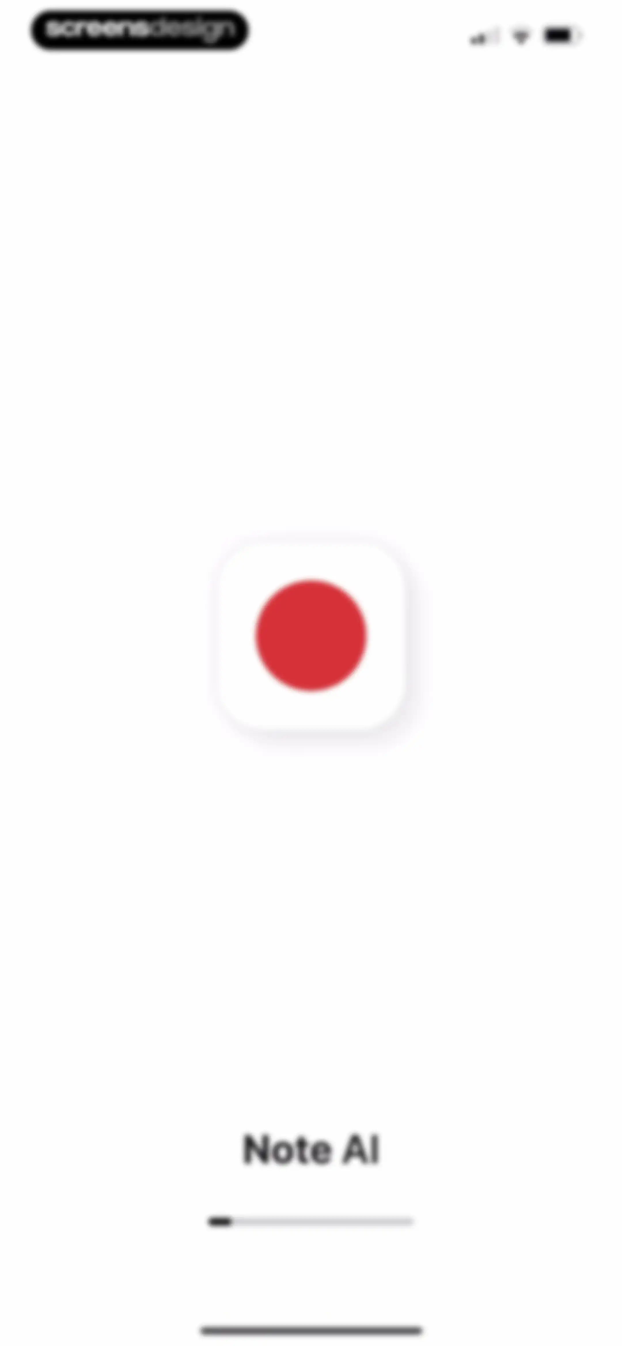 Note AI: Smart Note Taker screen 1