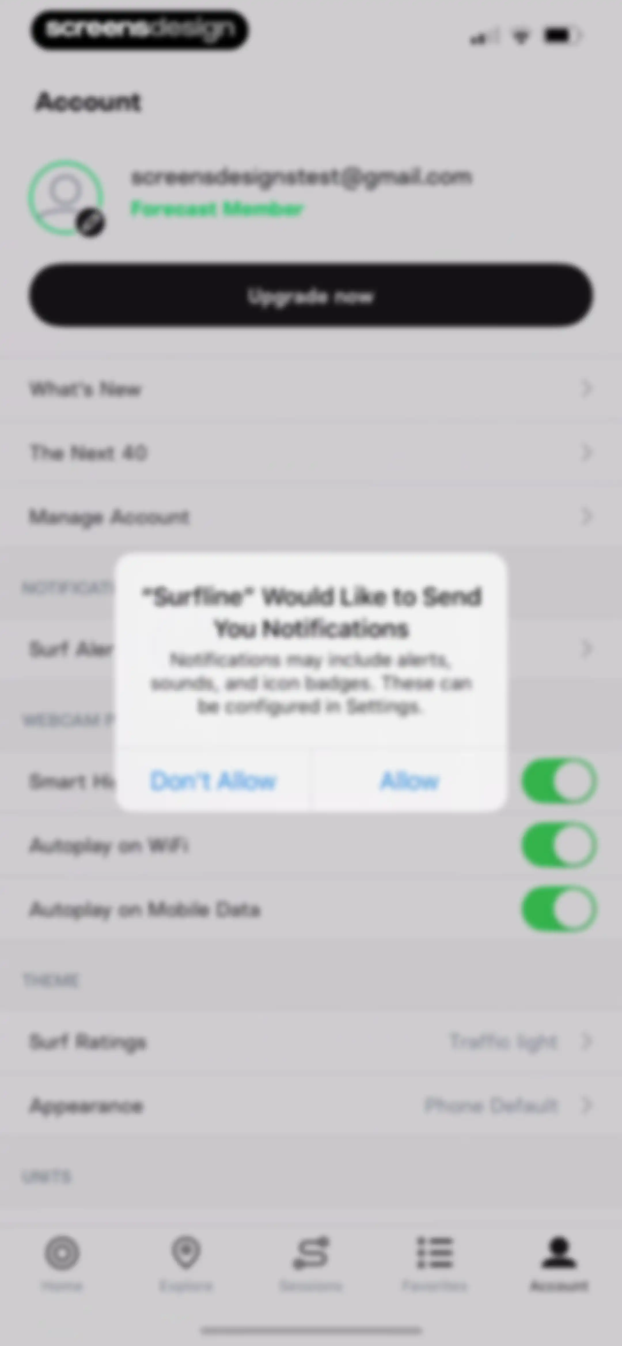 Surfline: Wave & Surf Reports screen 92