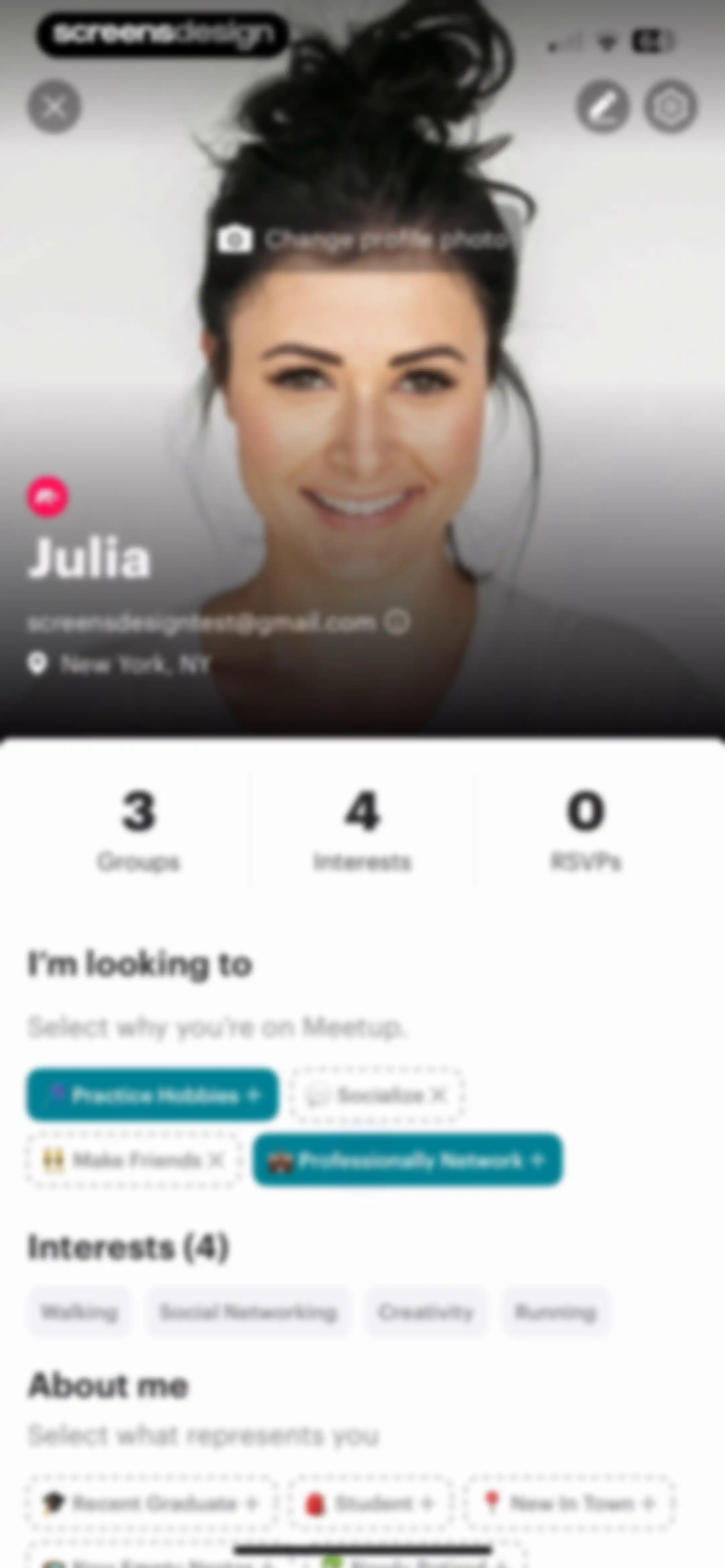 Meetup: Social Events & Groups screen 42