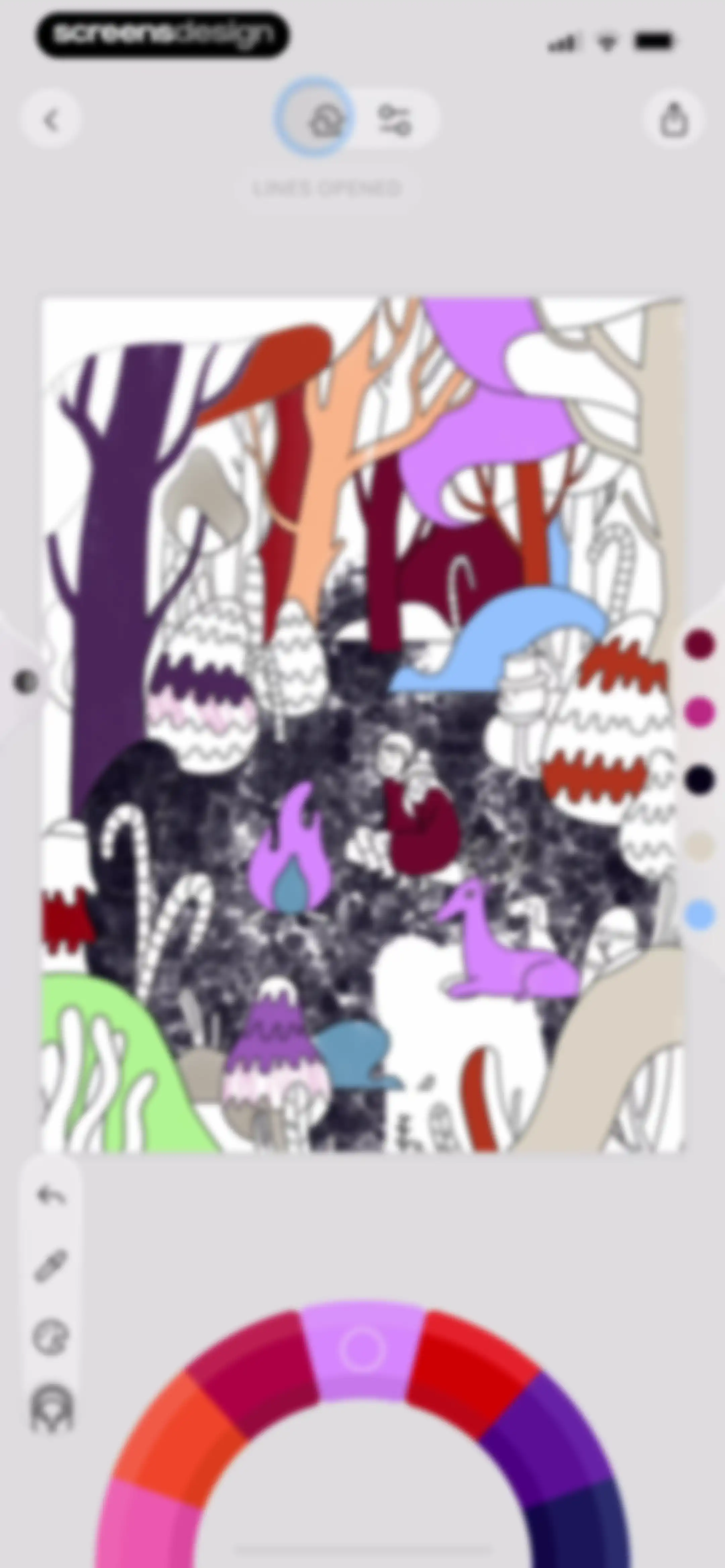 Lake: Coloring Book for Adults screen 53
