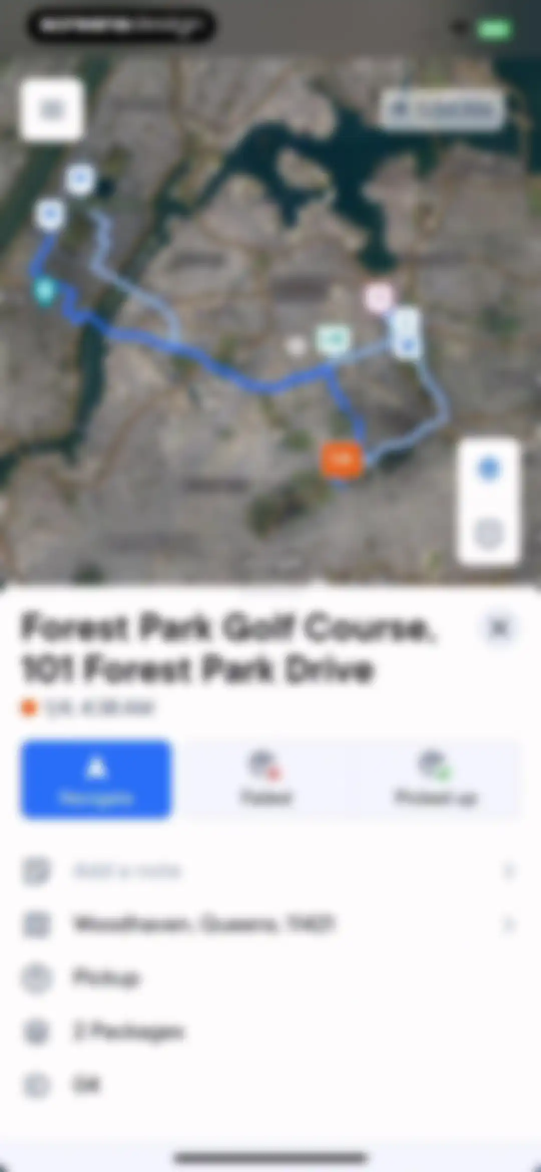 Spoke Route Planner screen 52