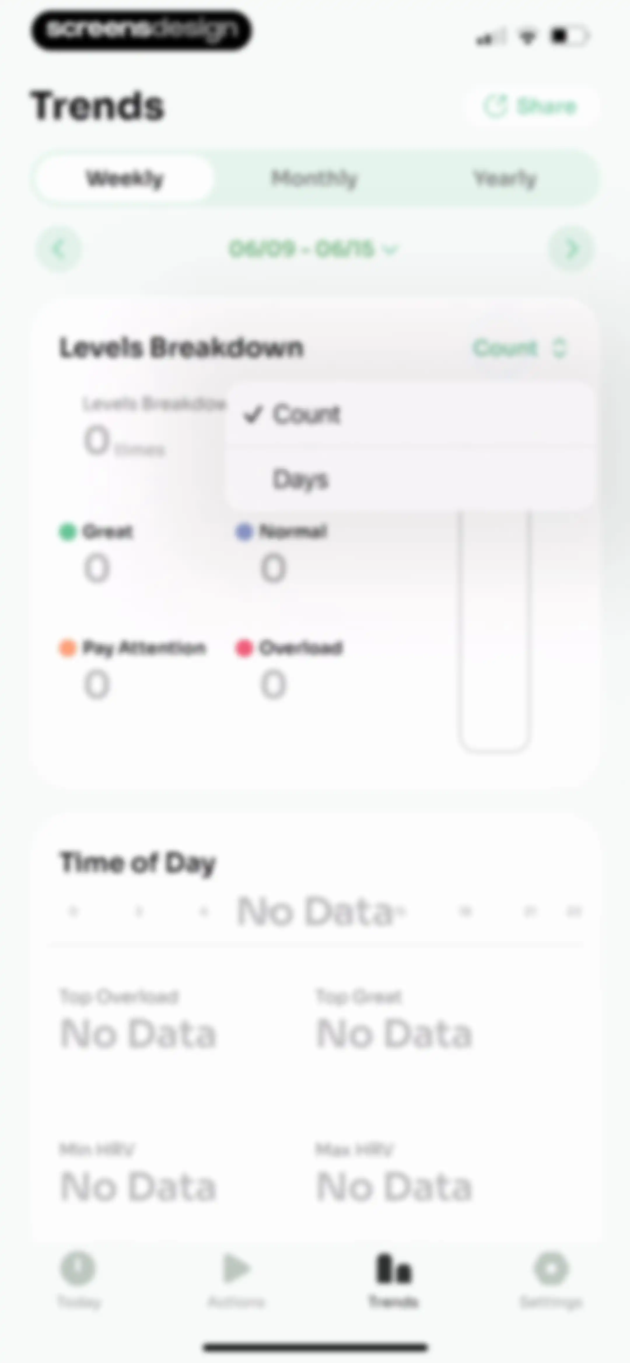 StressWatch: AI Stress Monitor screen 129