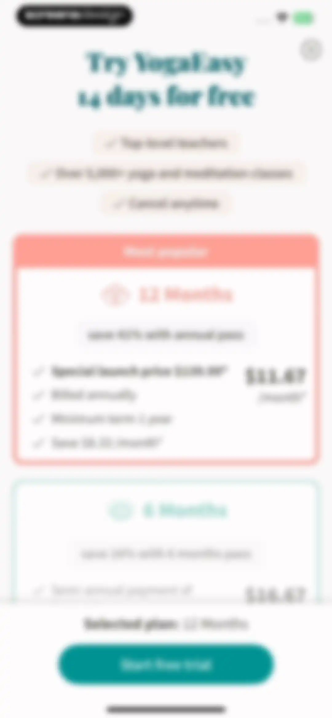 YogaEasy: Online Yoga Studio screen 9