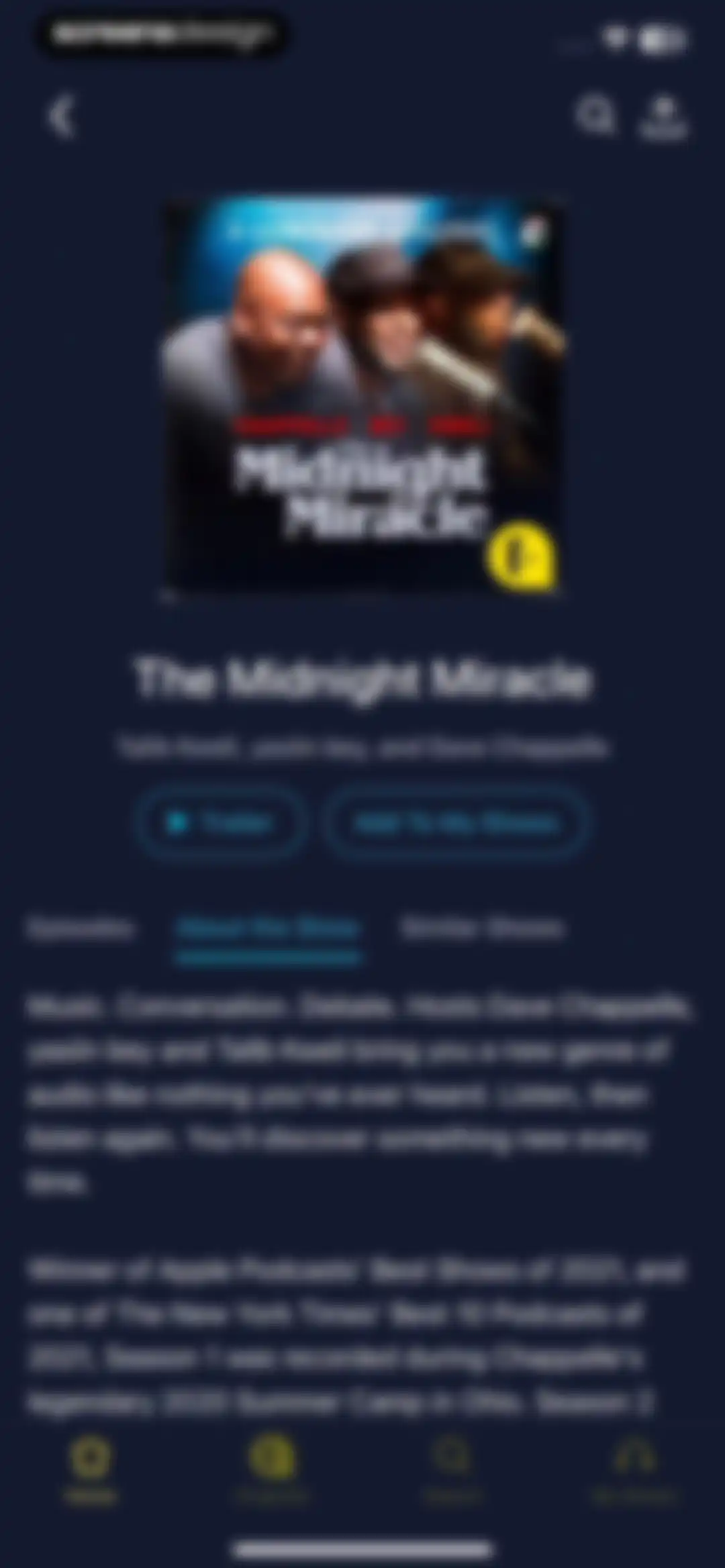 Luminary Podcasts & Originals screen 30