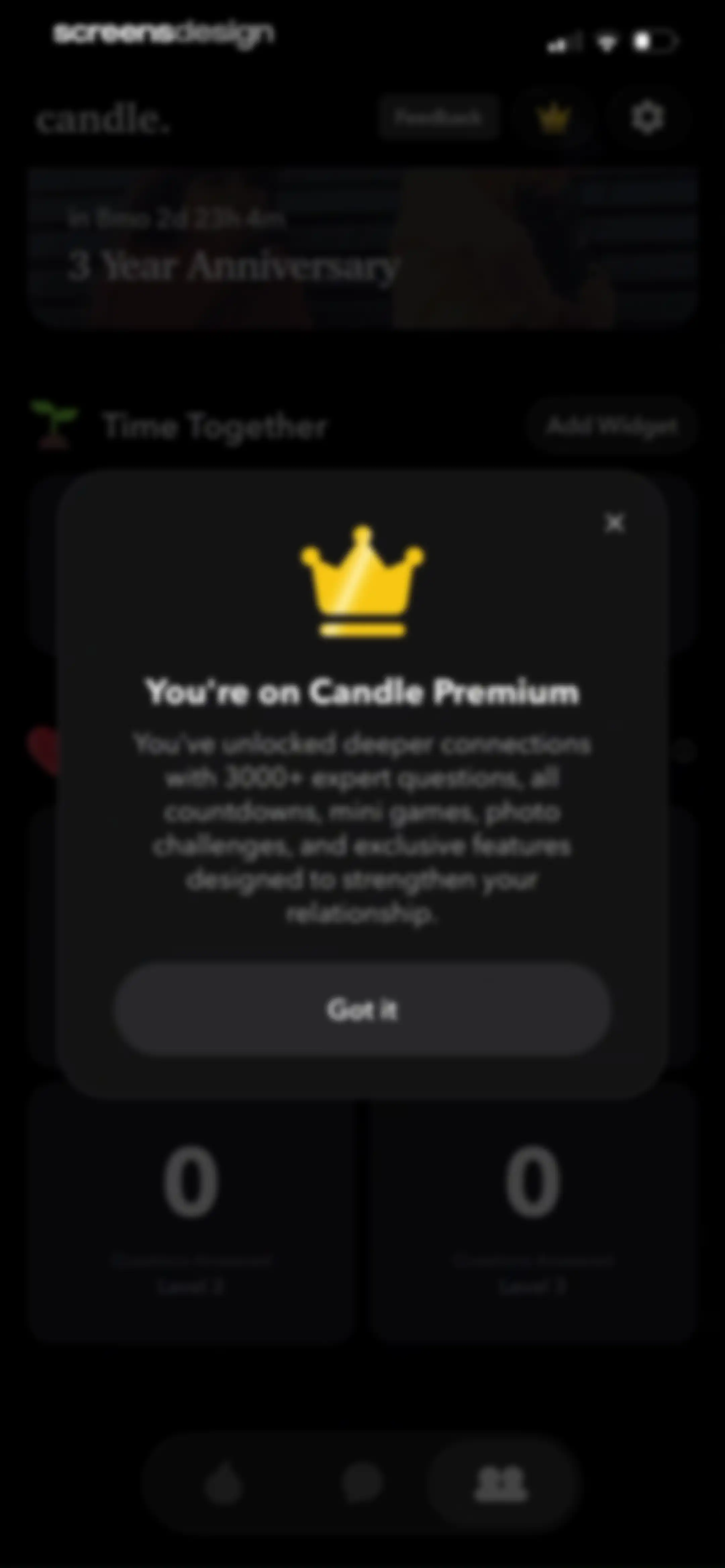 Candle: Couples & Relationship screen 95