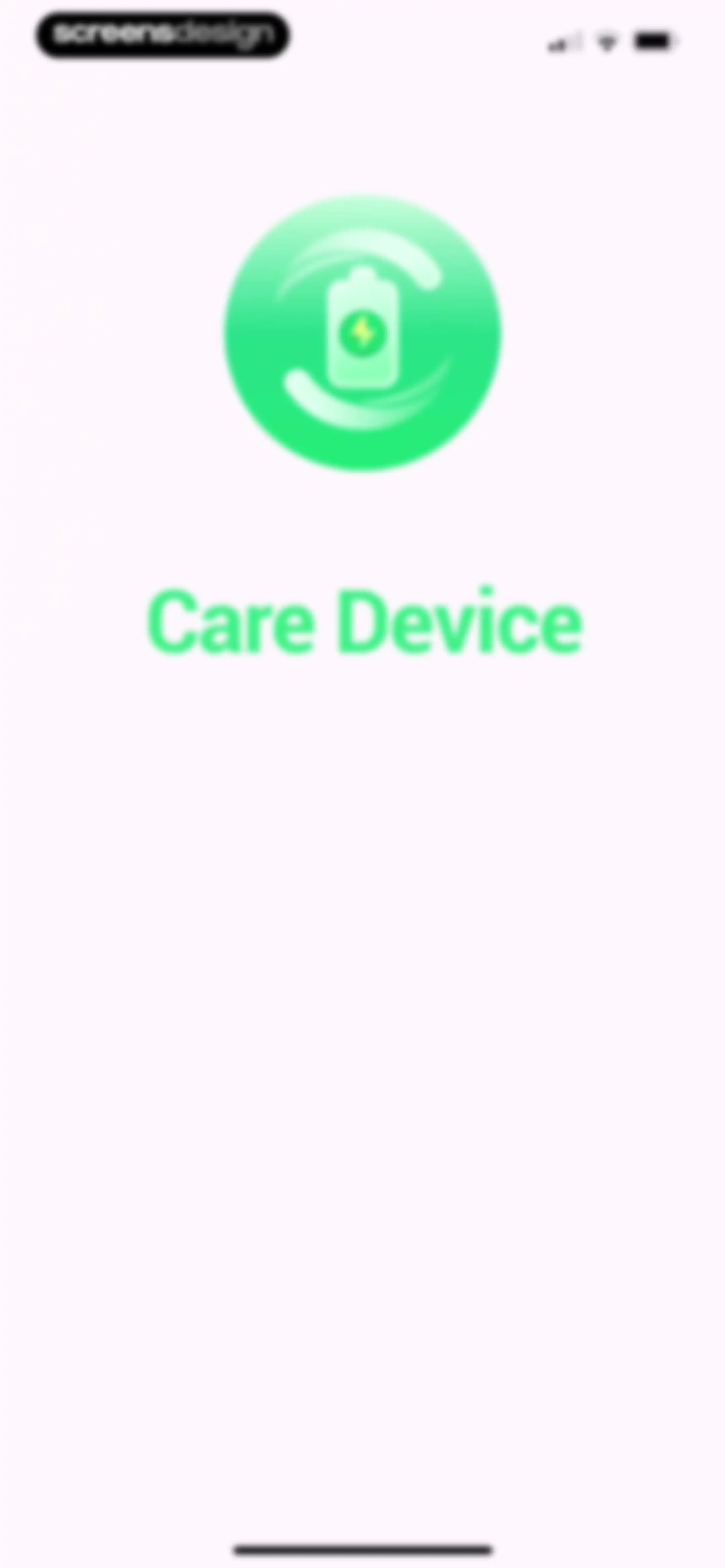 Device Care: Storage & Battery screen 3