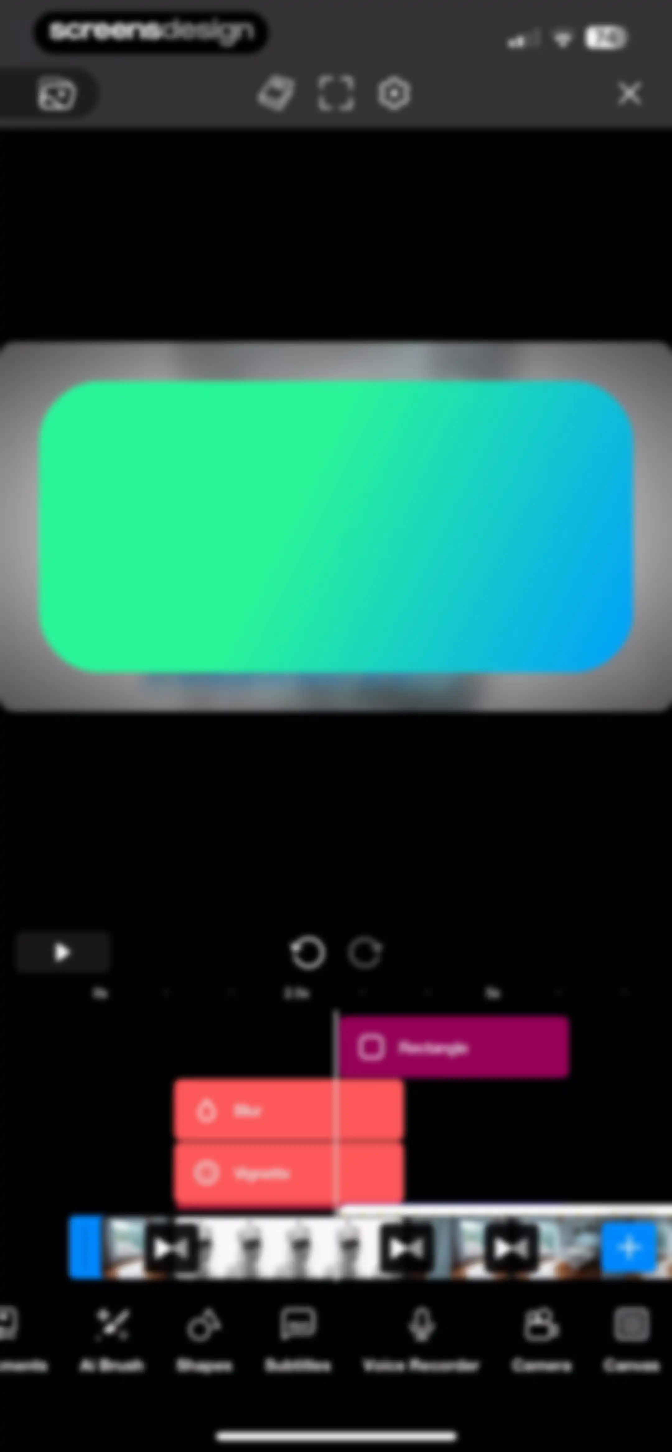 Video Effects Editor: Riveo screen 99
