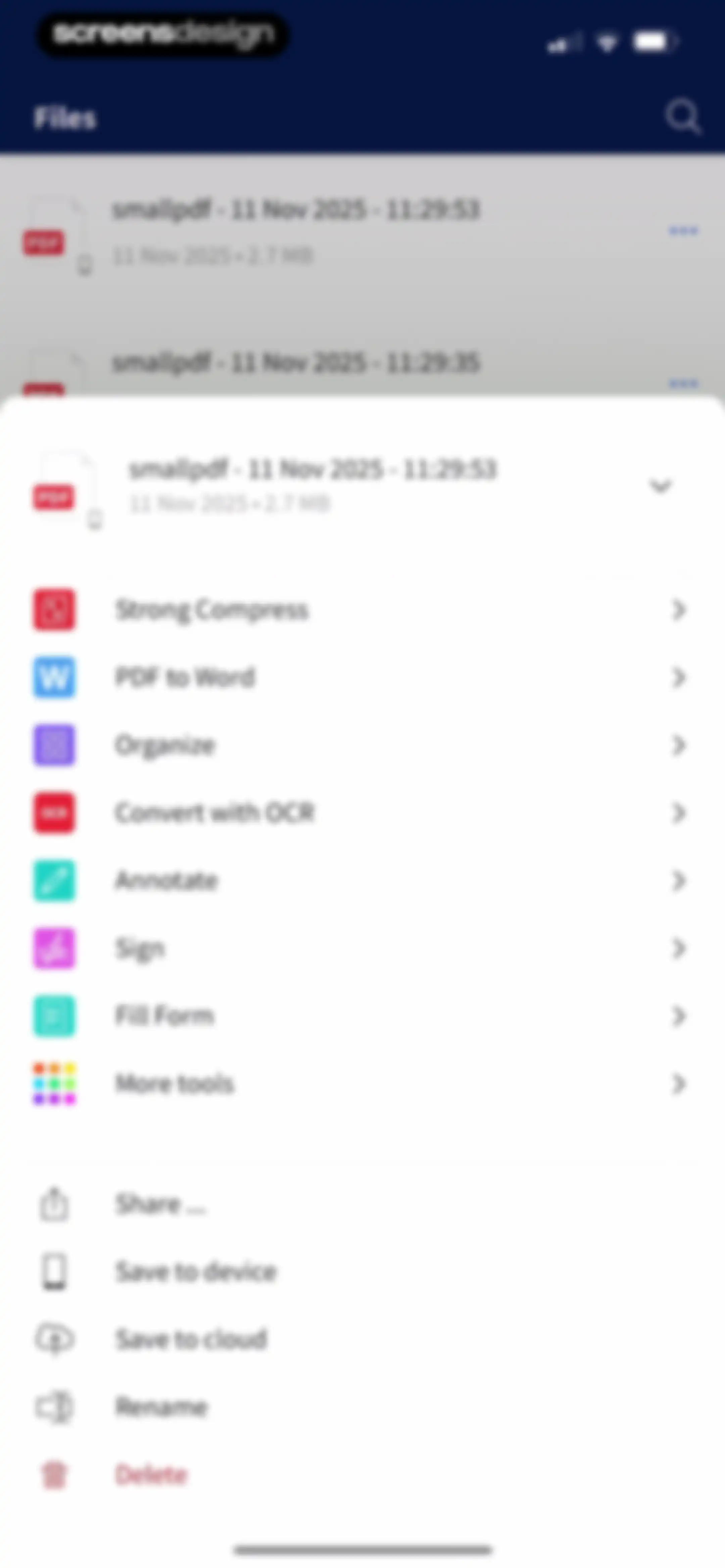 Smallpdf: Scanner & PDF Editor screen 95