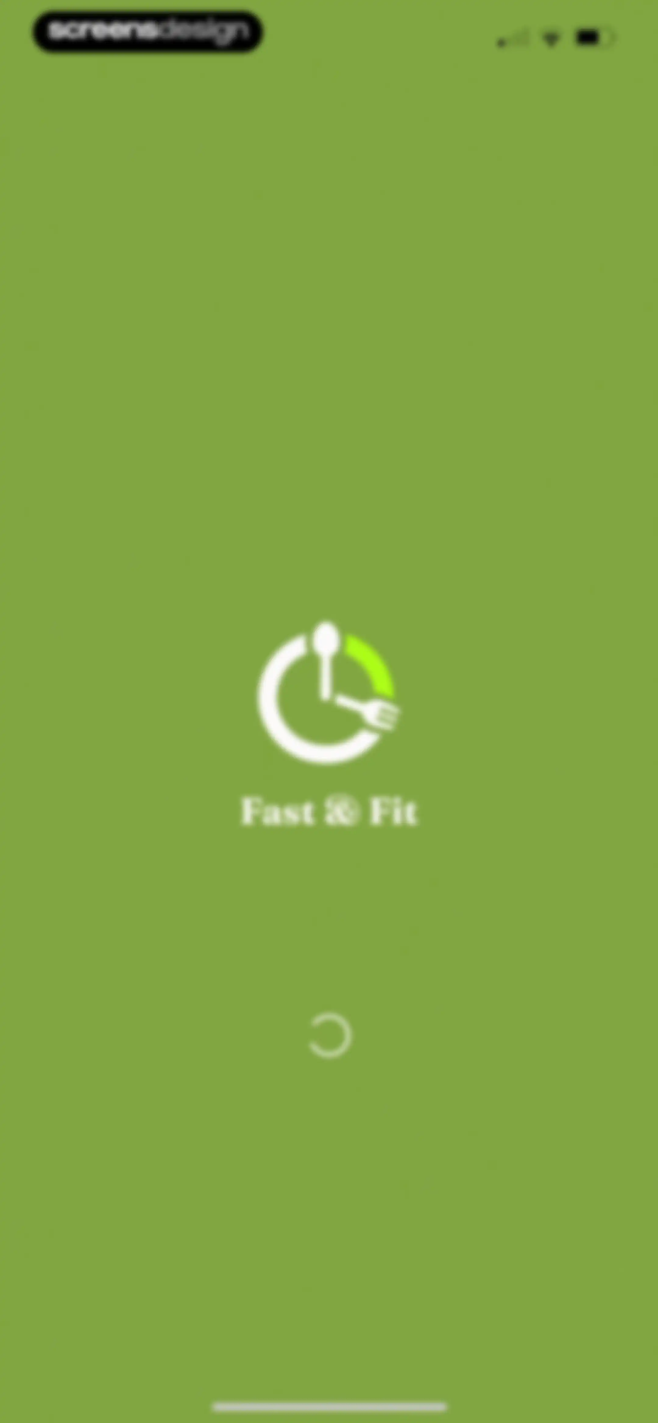 Fast & Fit: IF Fasting Counter screen 1