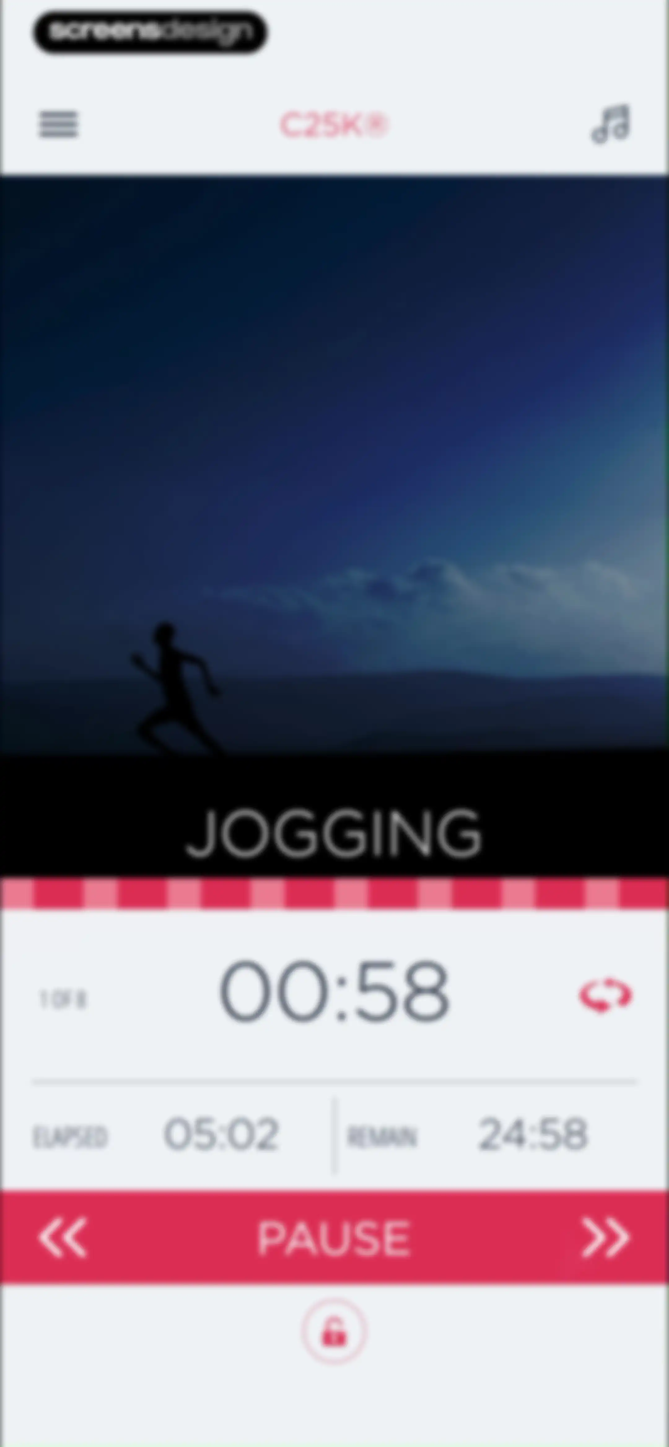C25K® 5K Running Coach & Map screen 14