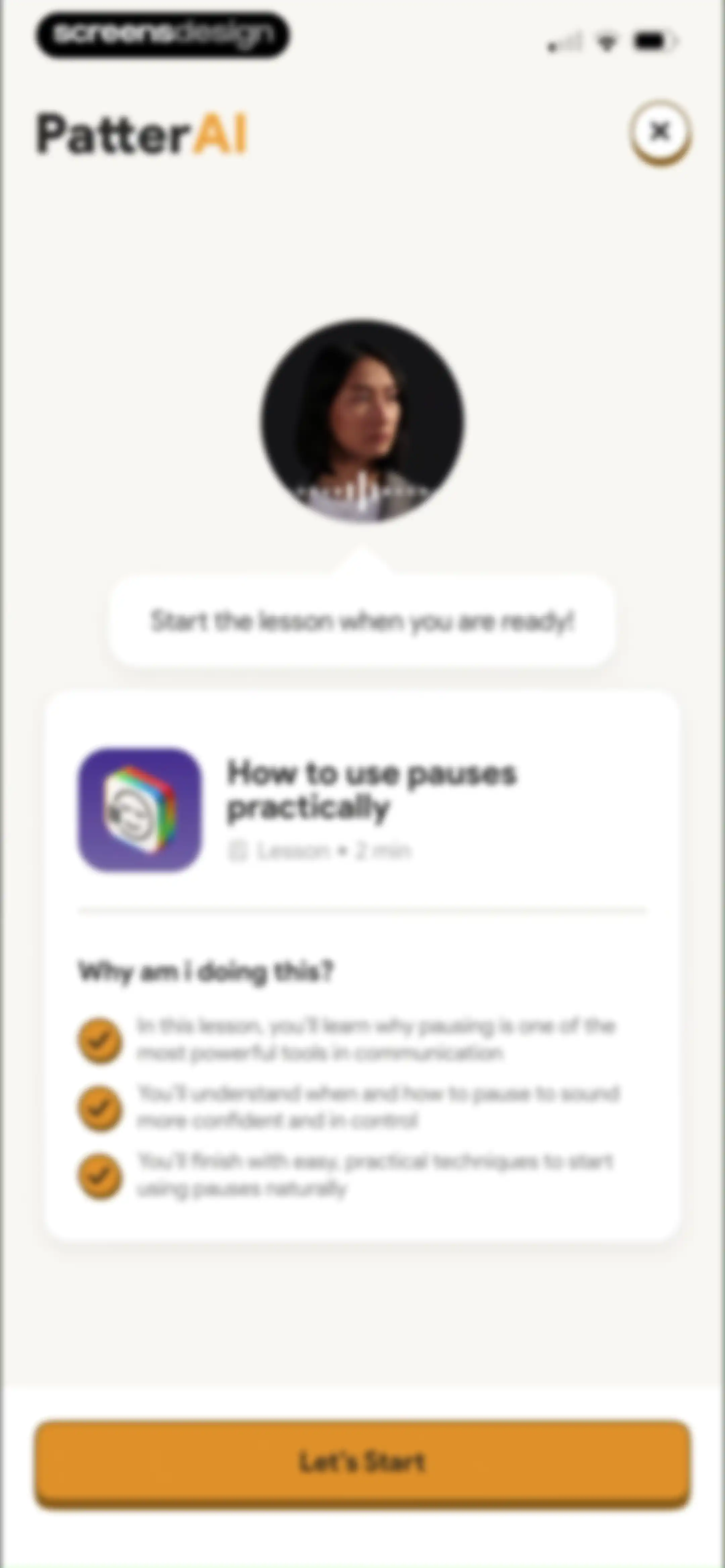 PatterAI: Communication Skills screen 62