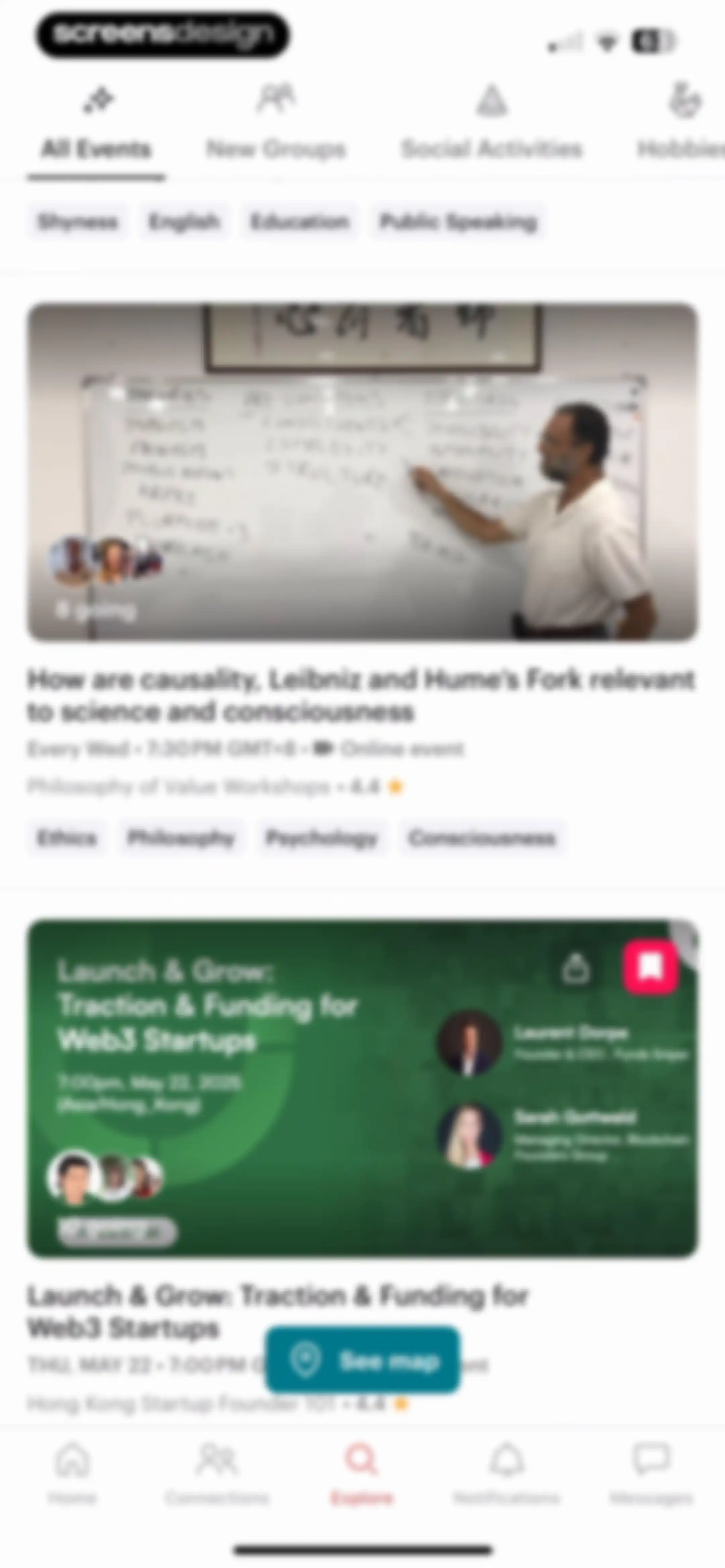 Meetup: Social Events & Groups screen 58