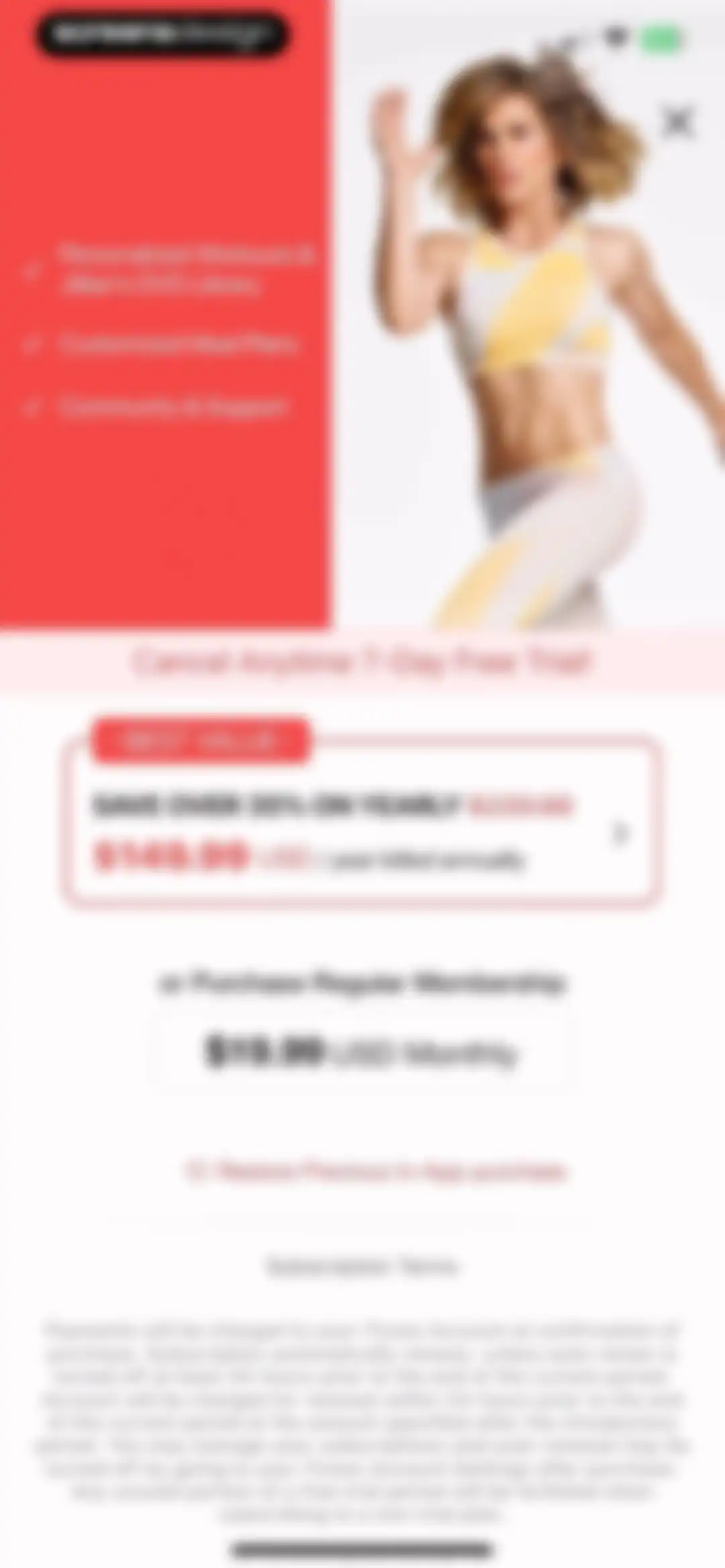 Jillian Michaels | Fitness App screen 20