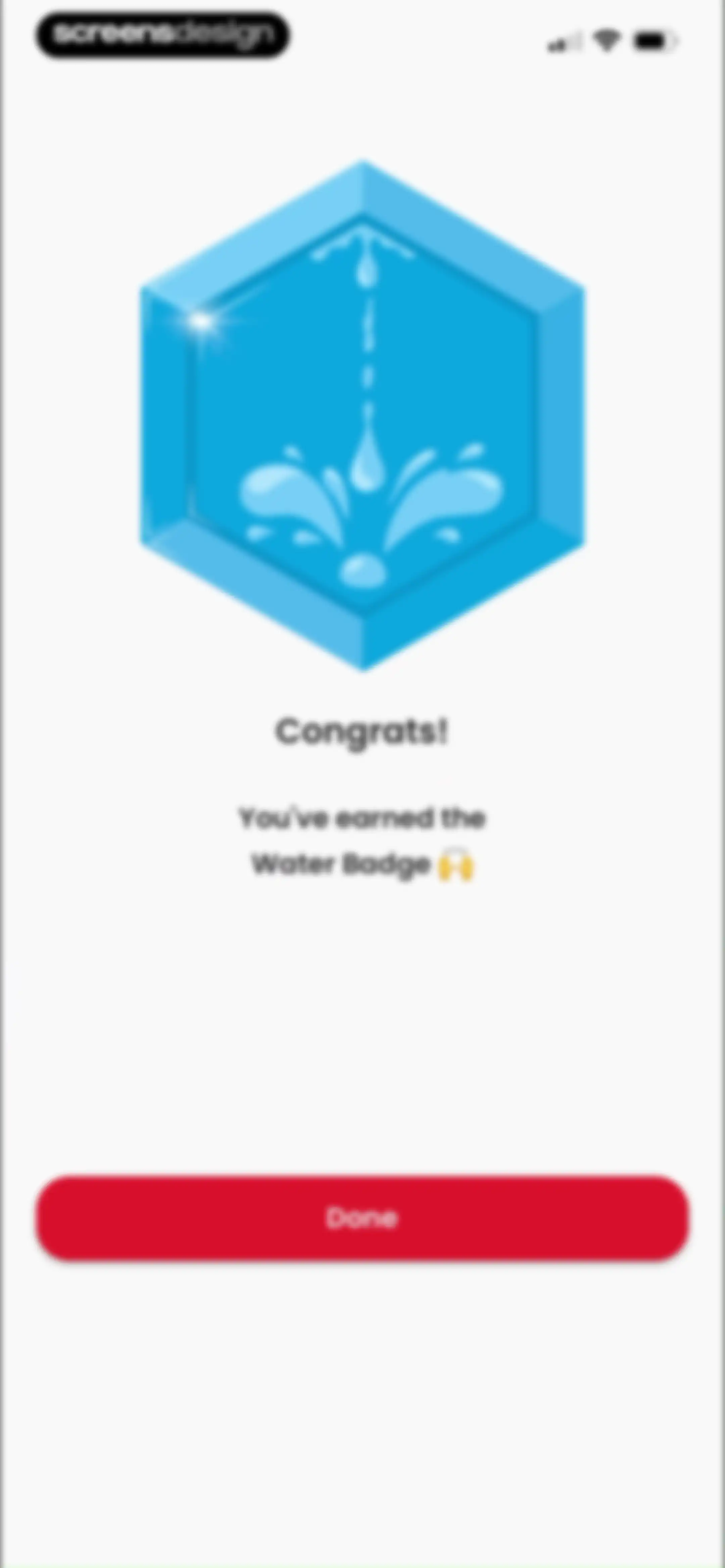 90 Day Challenge screen 62