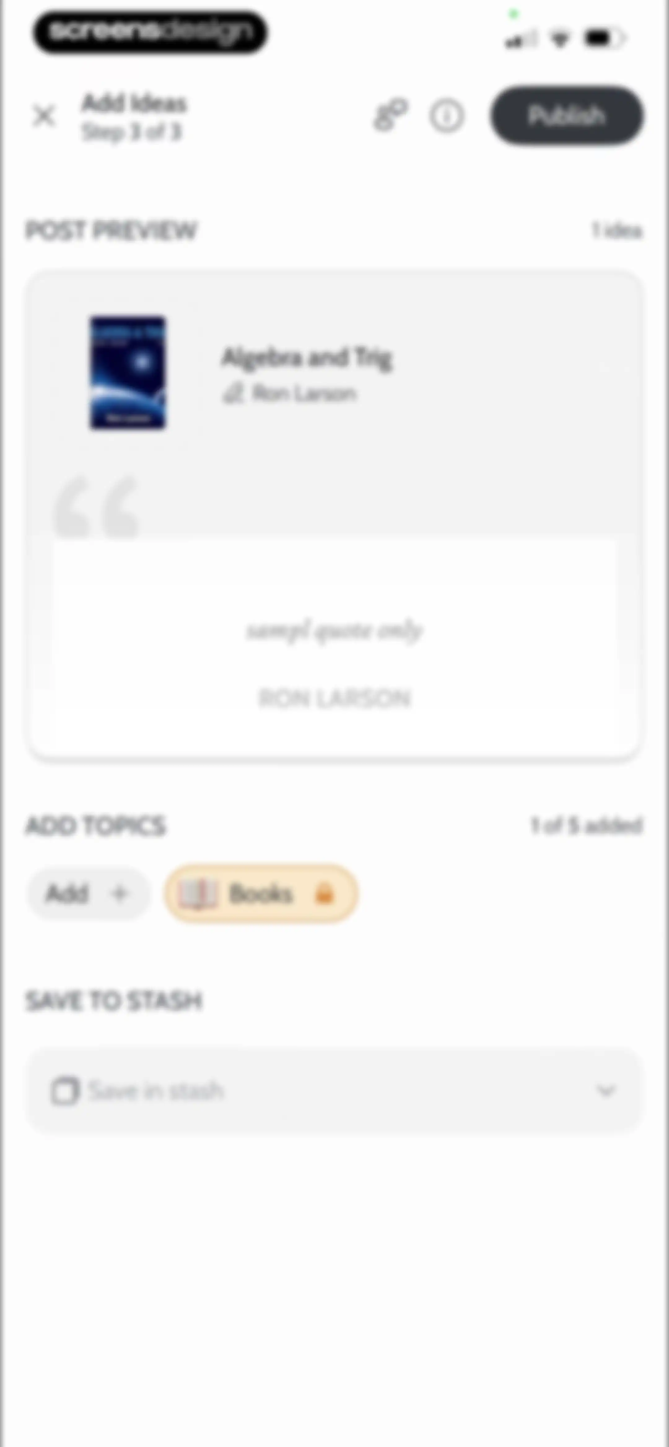 Deepstash: Smarter Every Day! screen 142