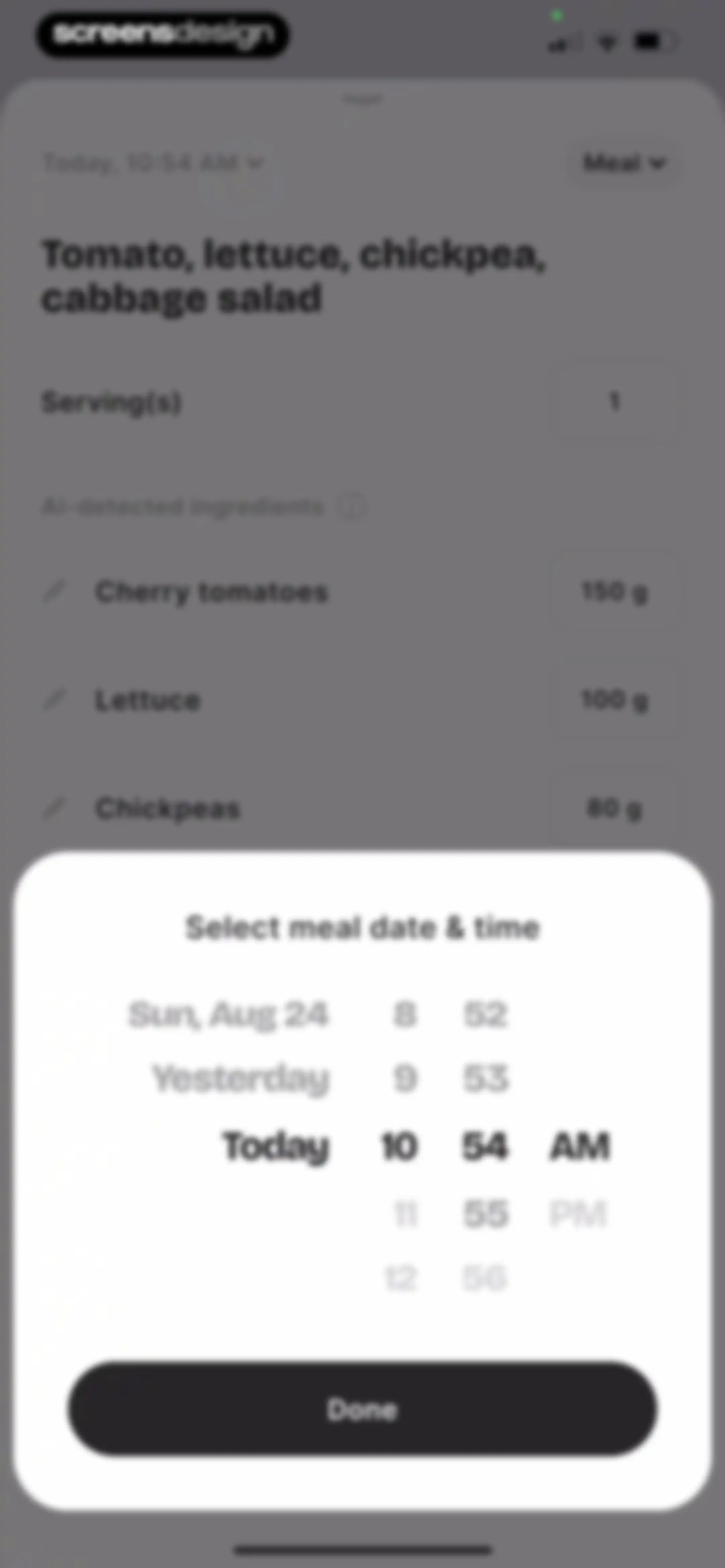 BitePal: Food Calorie Tracker screen 73
