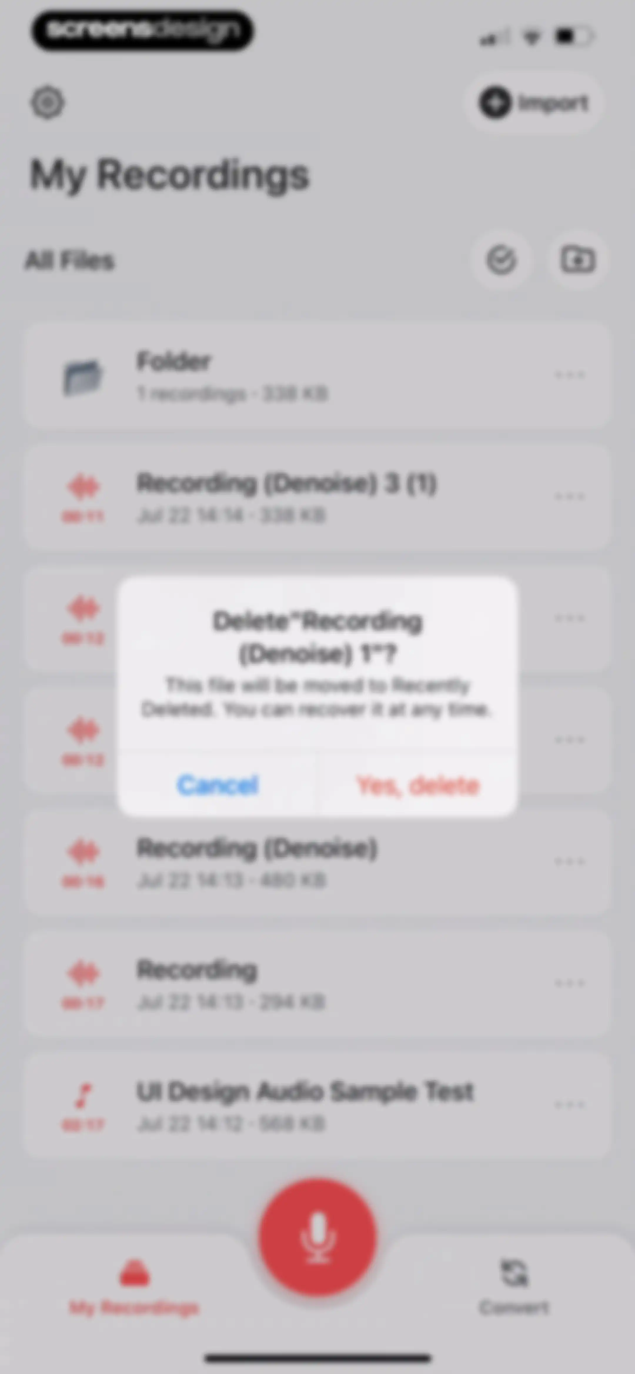 Voice Recorder — Audio Memos screen 54
