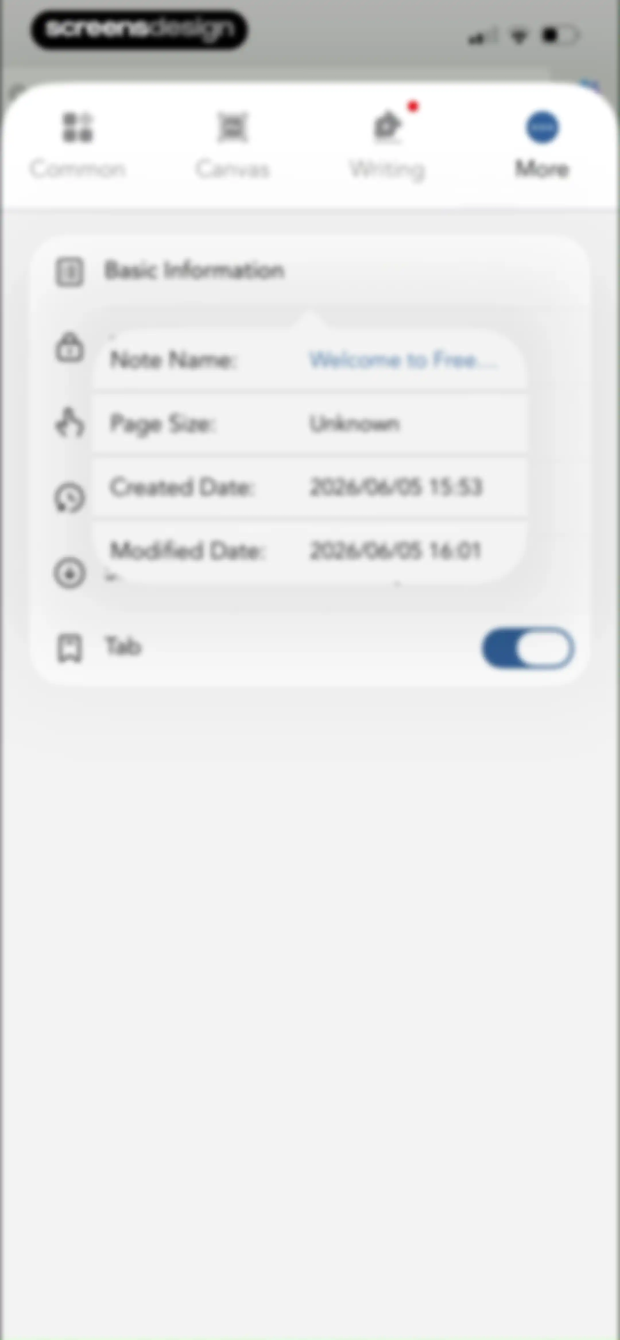 Freenotes®: AI Notes Taking screen 109