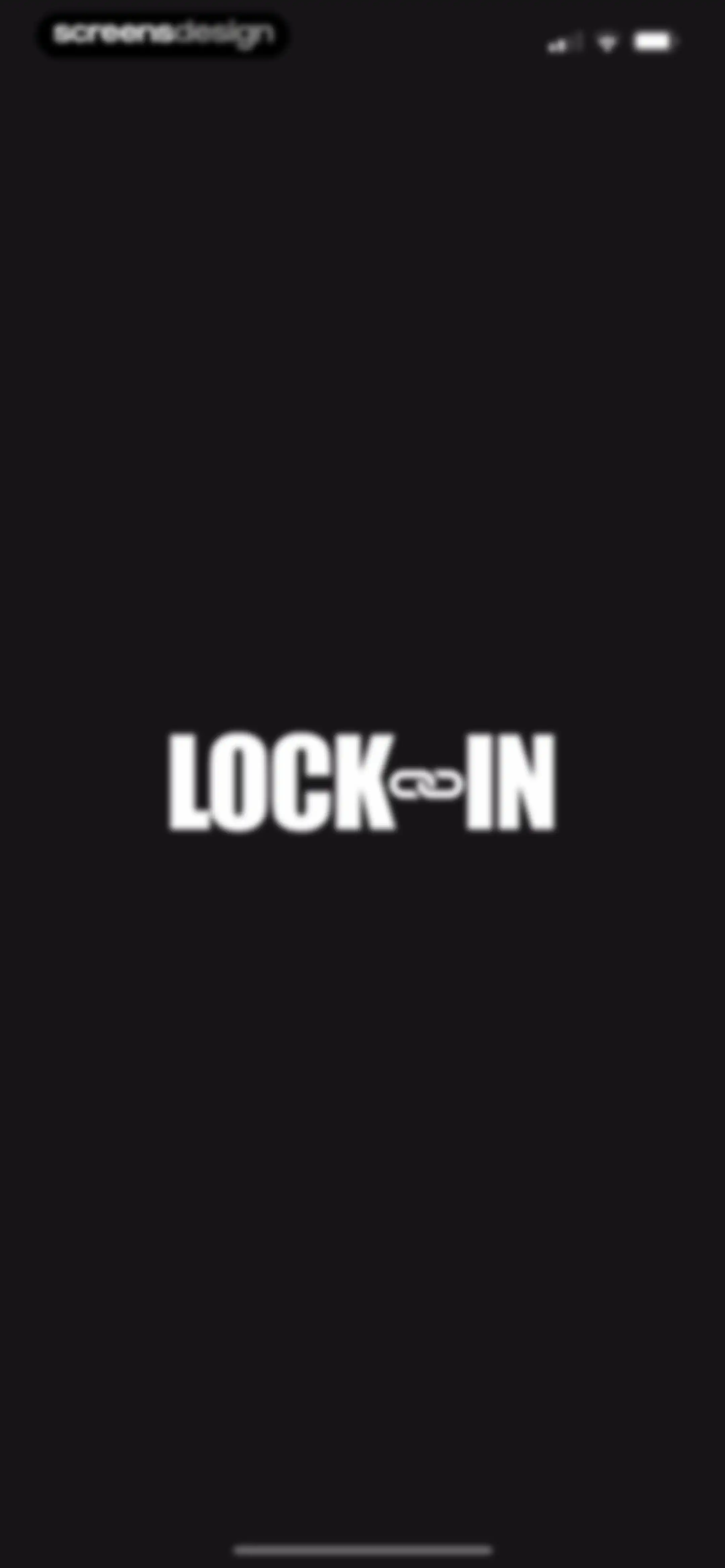 Lock In - Reset Your Life screen 1