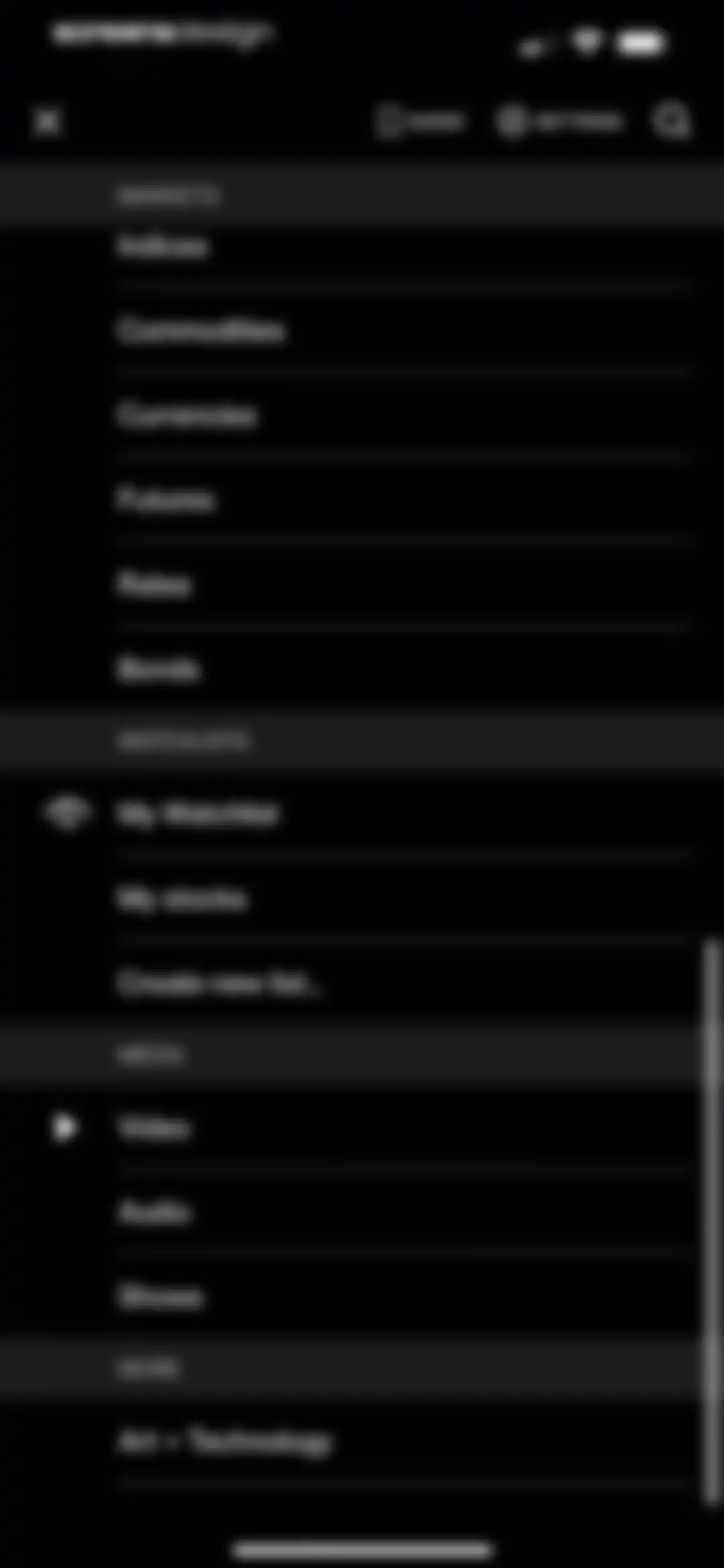 Bloomberg: Business News Daily screen 73