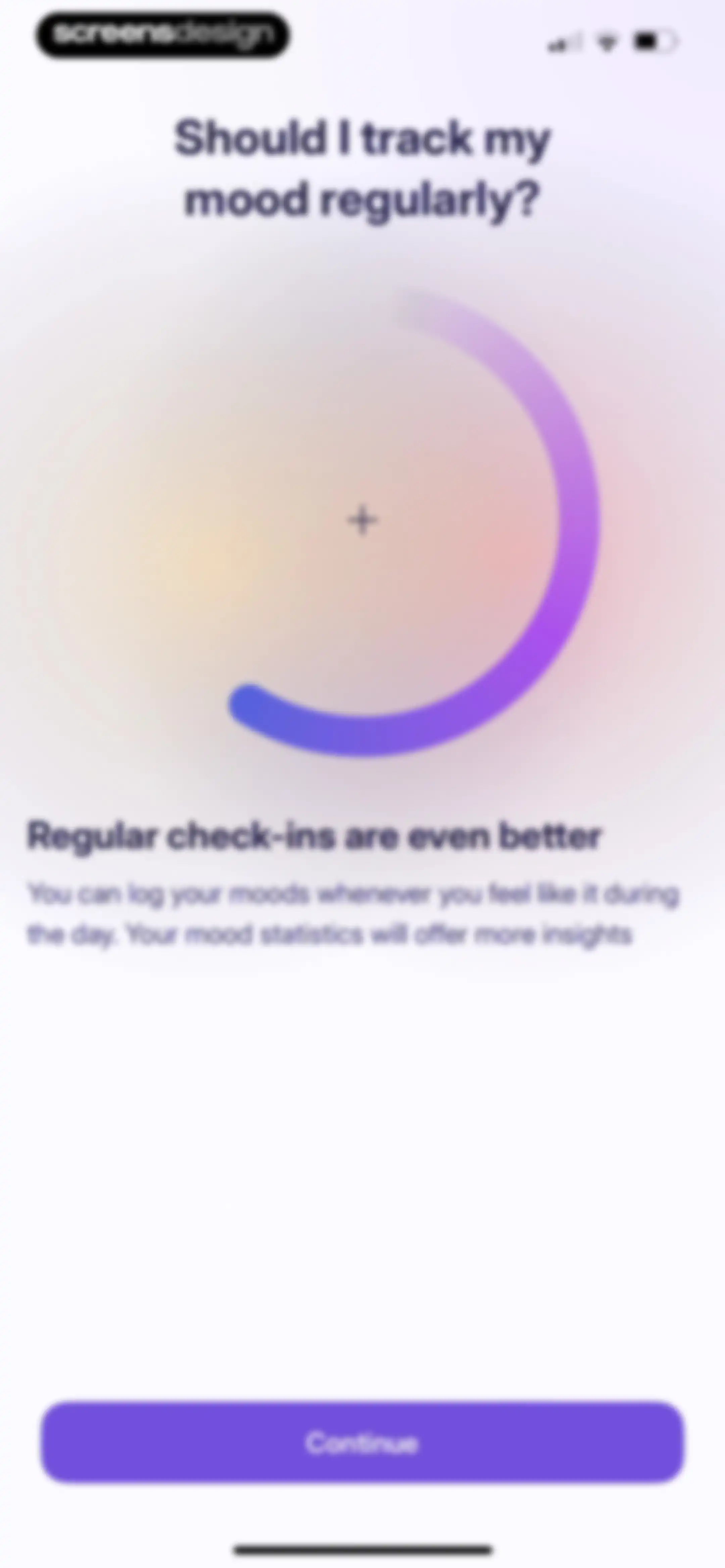 Liven: Discover yourself screen 105