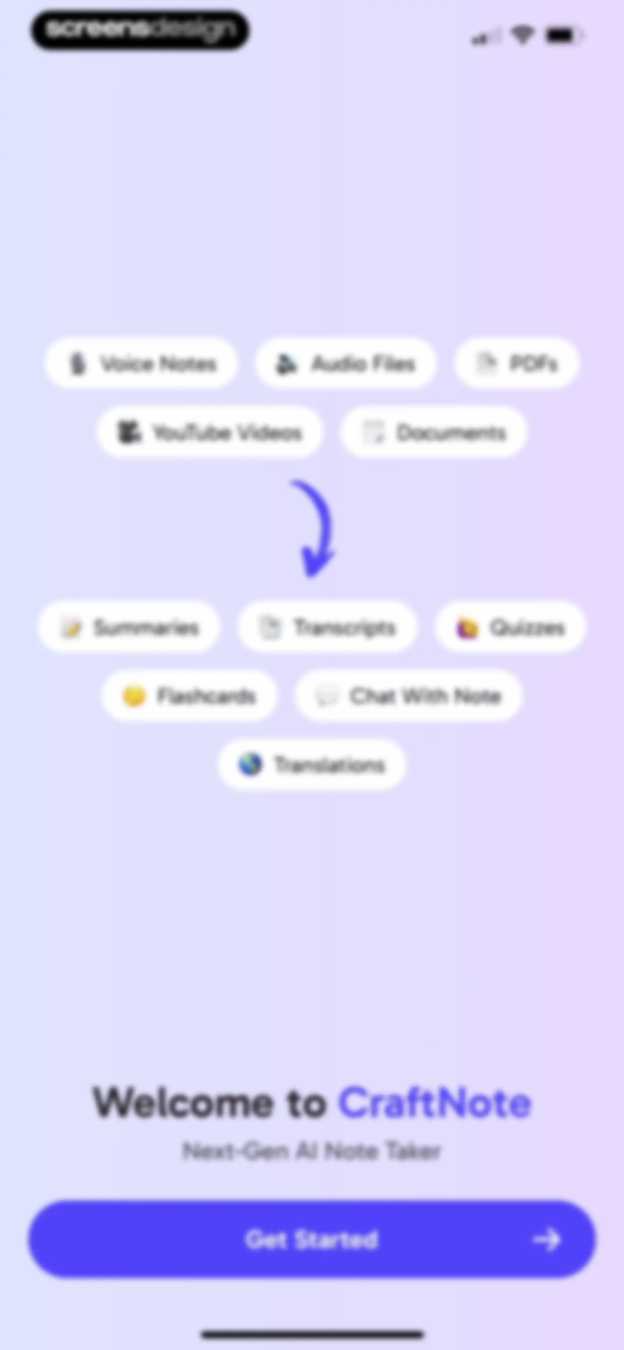 CraftNote: Smart AI Note Taker screen 3