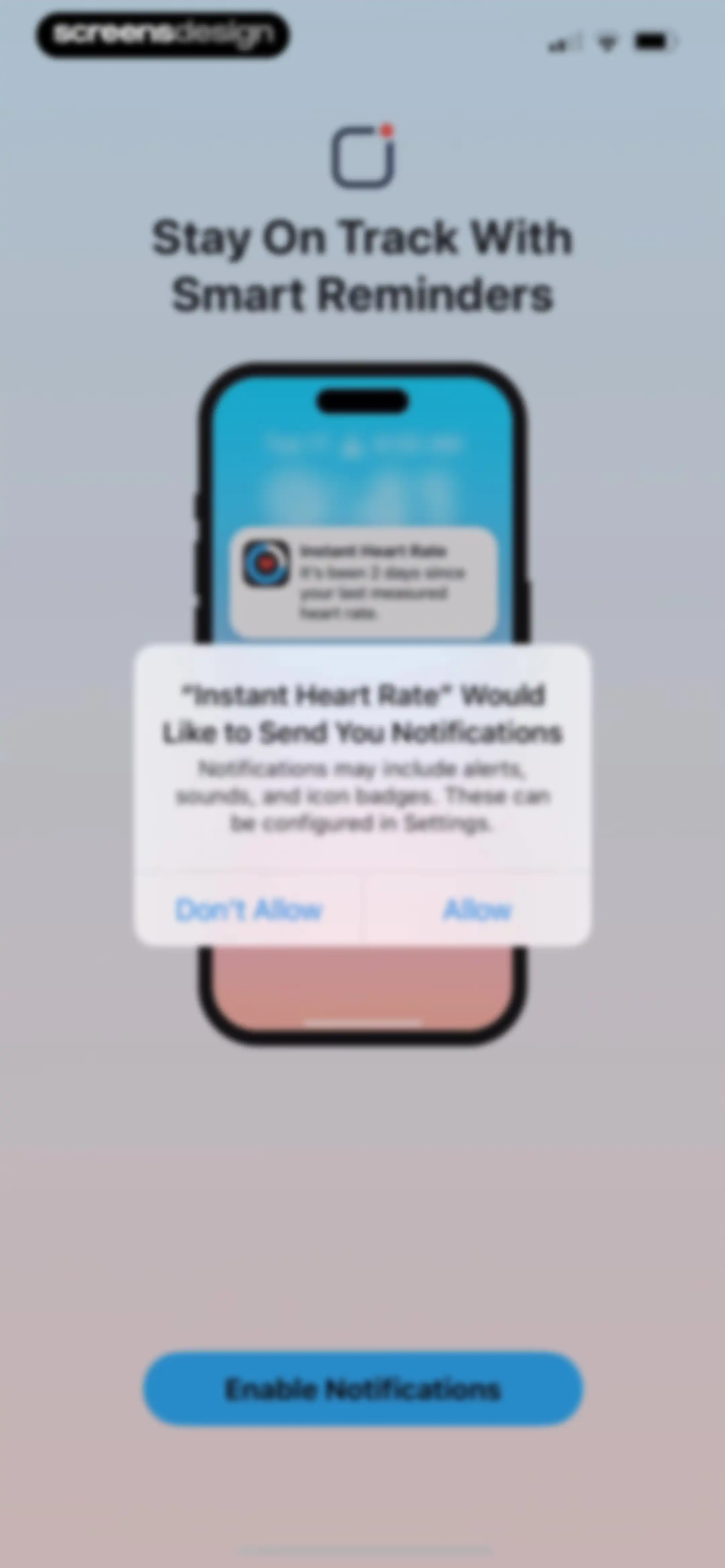 Instant Heart Rate: HR Monitor screen 3
