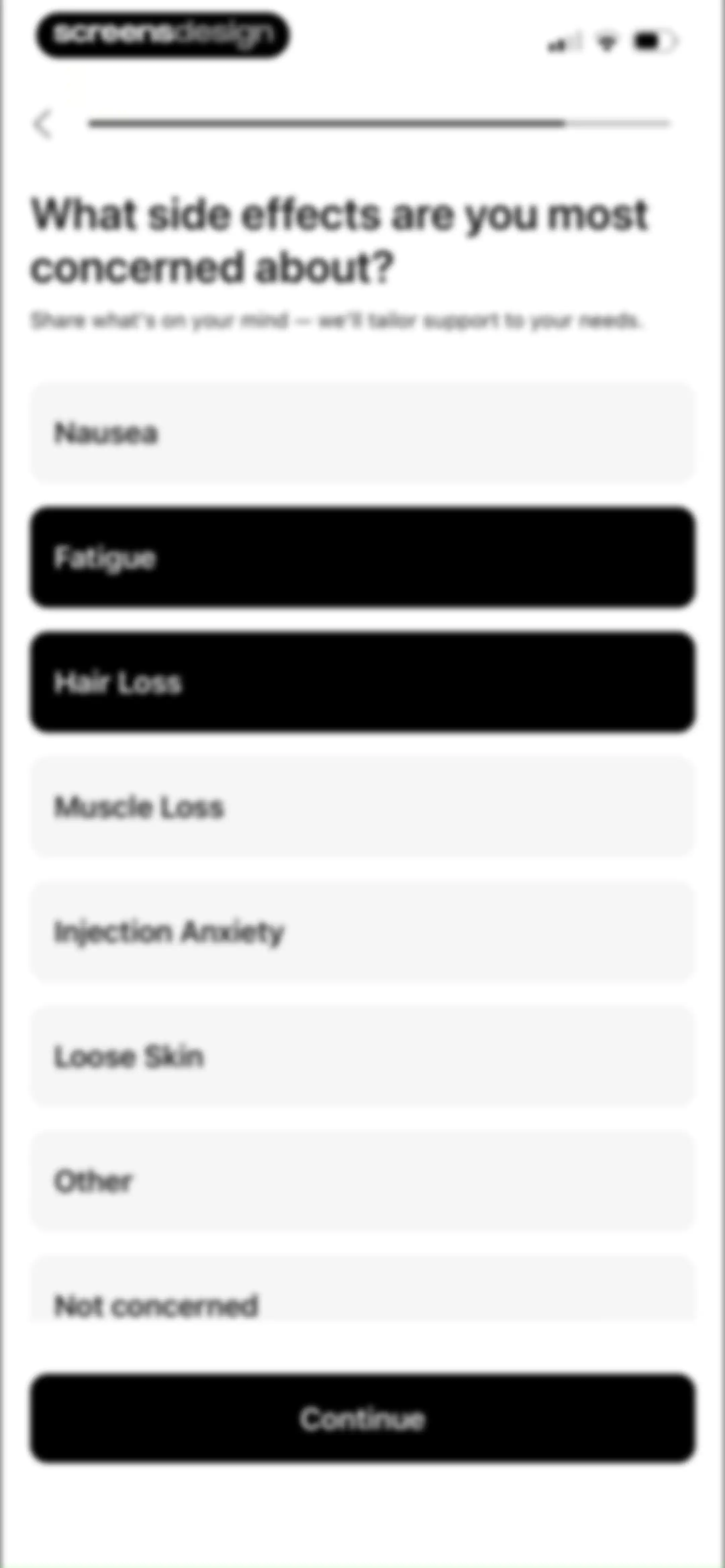 MeAgain: GLP-1 Tracker App screen 26