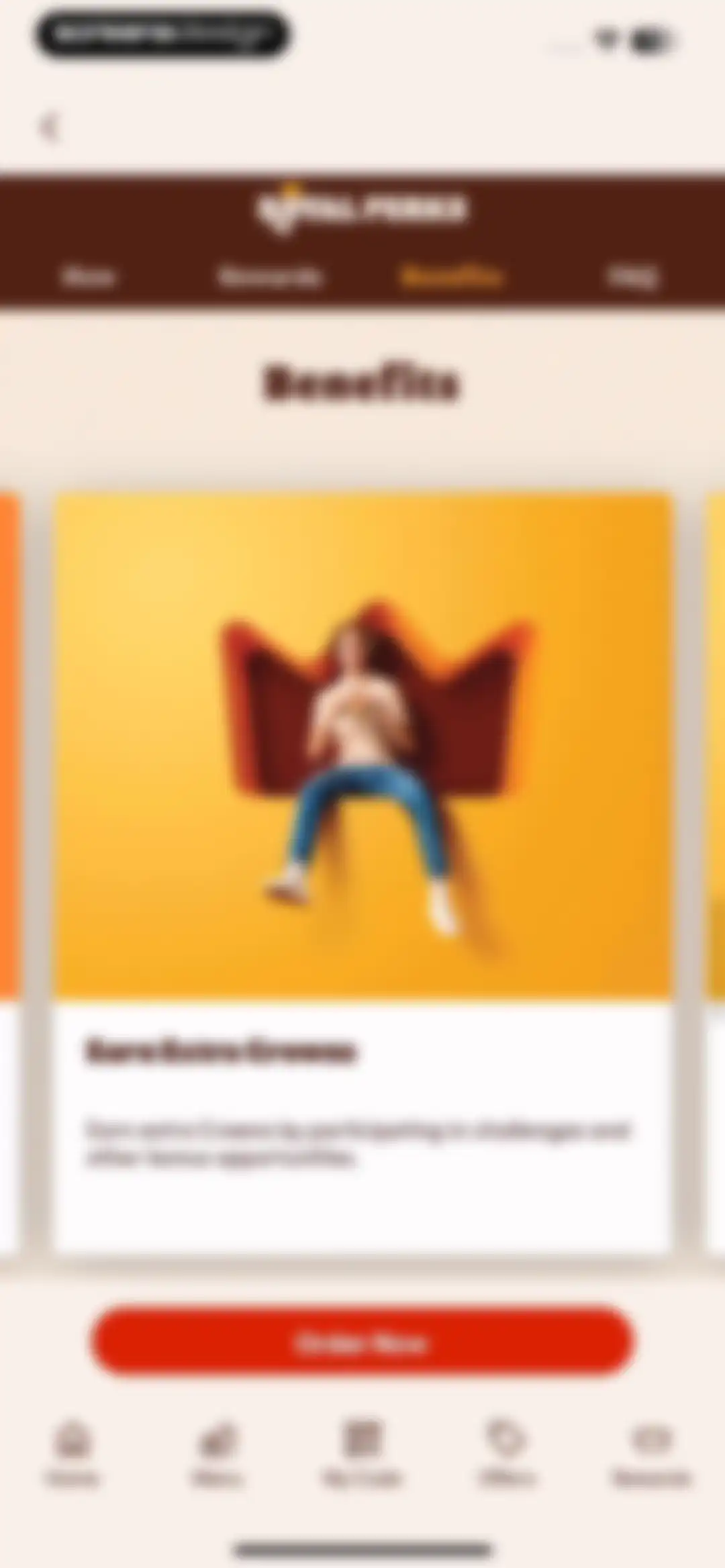 BURGER KING® App screen 95