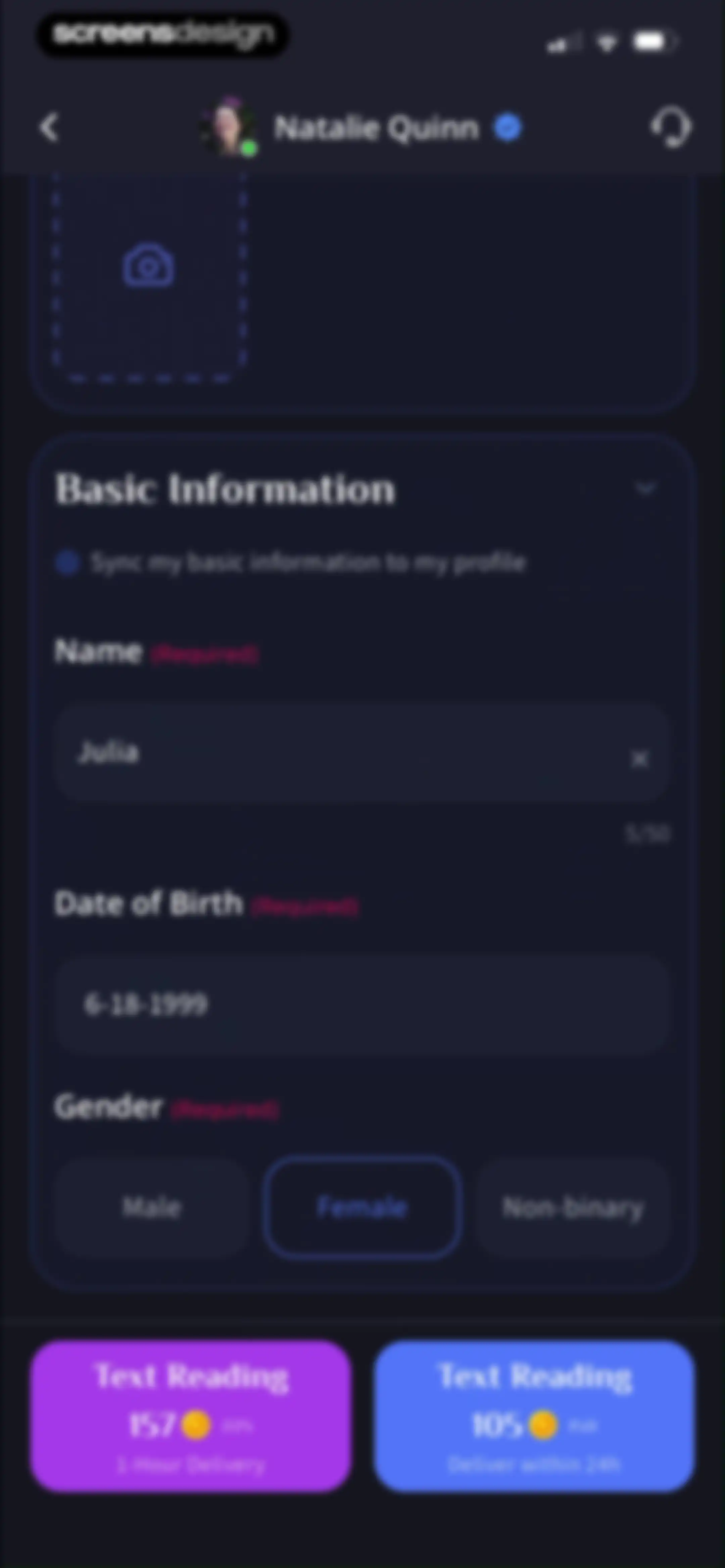 HealTalk - Text Reading screen 30