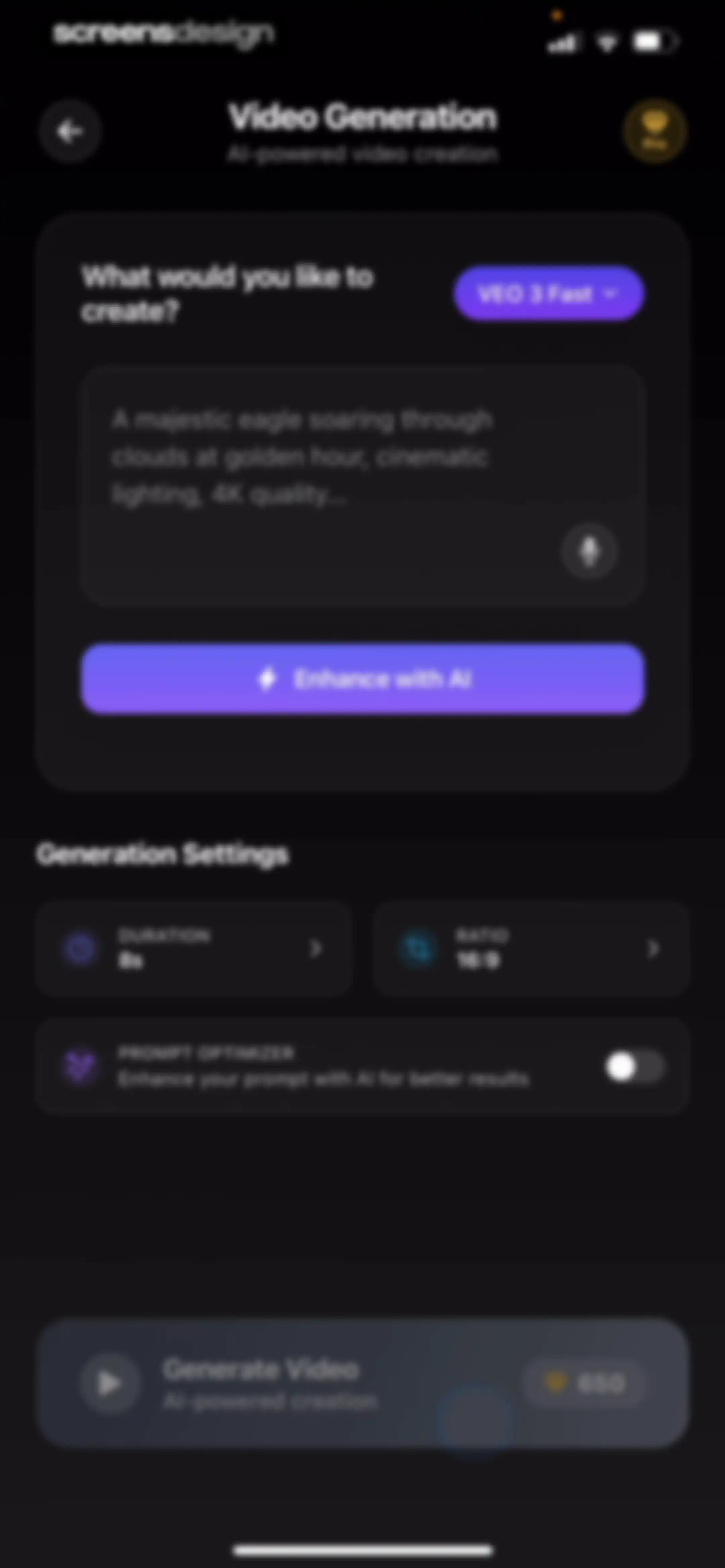 Ceo3 : AI Video Generator screen 30