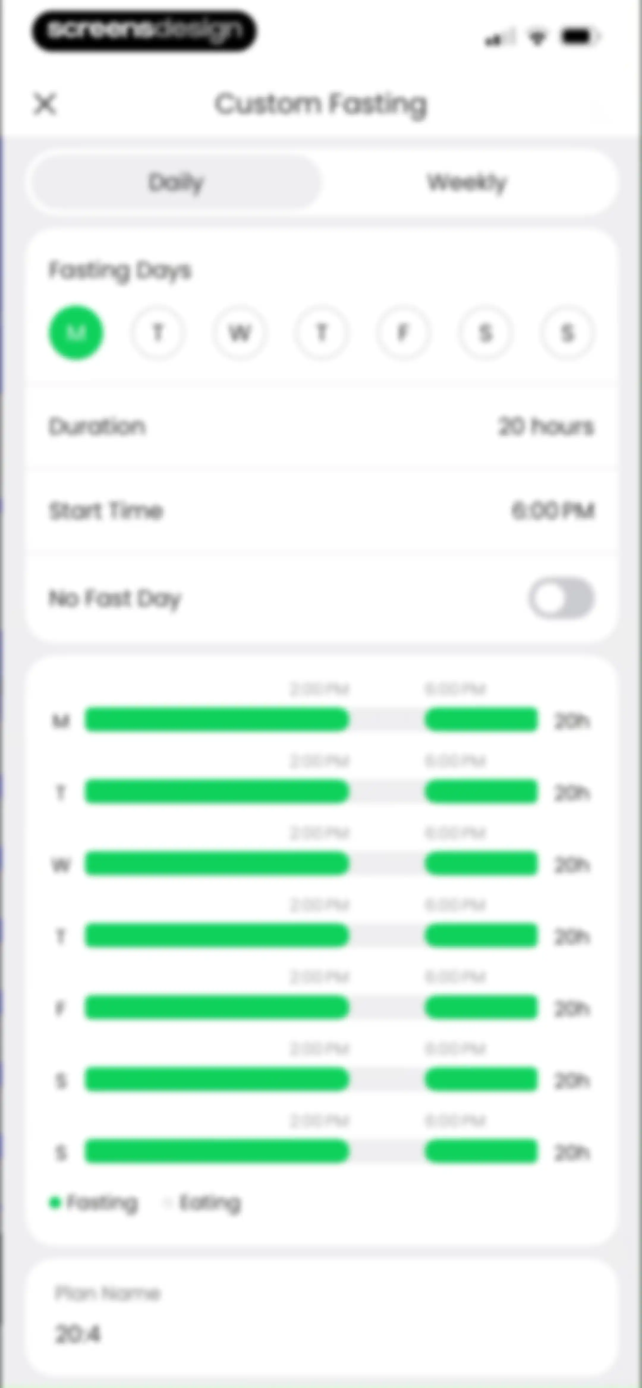 Fasting App: Tracker & Timer screen 101