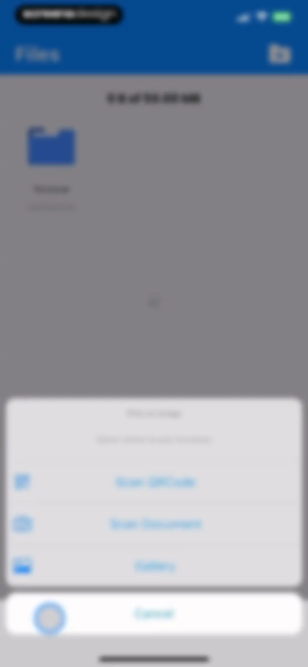 QR Code: Reader · screen 2